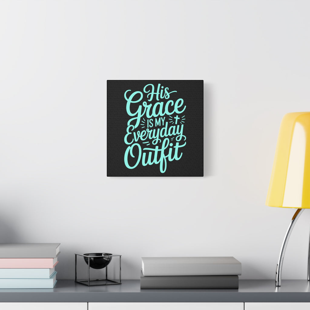 Inspirational Wall Art Canvas, Faith Decor, Religious Home Decor, Meaningful Gift, Everyday Motivation