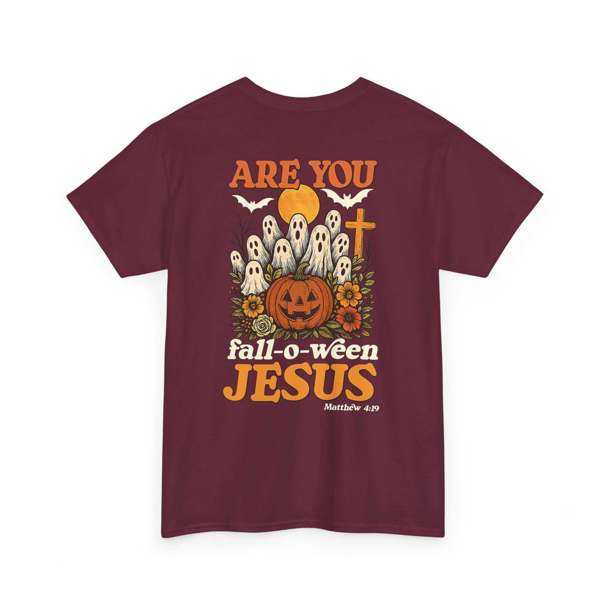 Halloween Faith Tee - Jesus is My Boo, Unisex T-Shirt for Halloween, Christian Halloween Shirt, Gift for Christian Friends, Spooky [...]