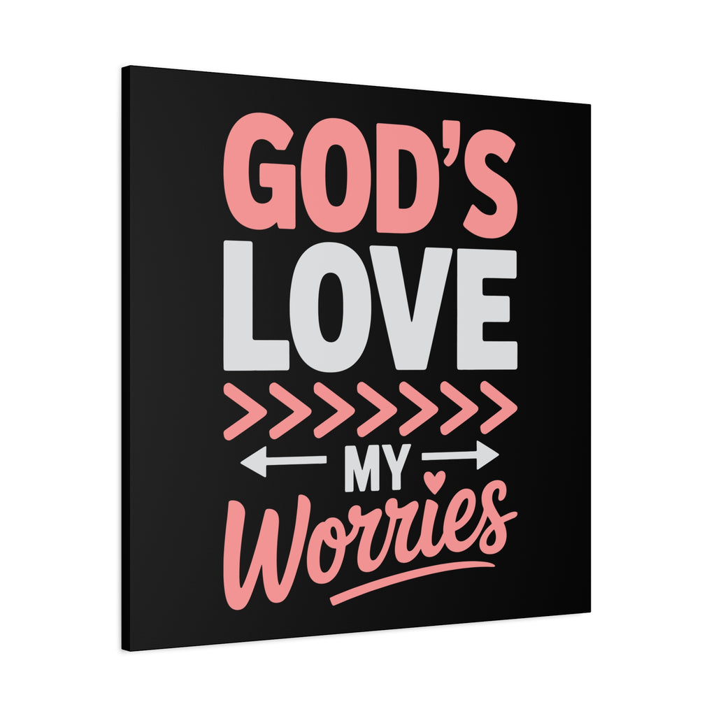 Inspirational Canvas Wall Art, Home Decor, Christian Gift, Motivational Wall Art, Stress Relief Decor, Housewarming Gift