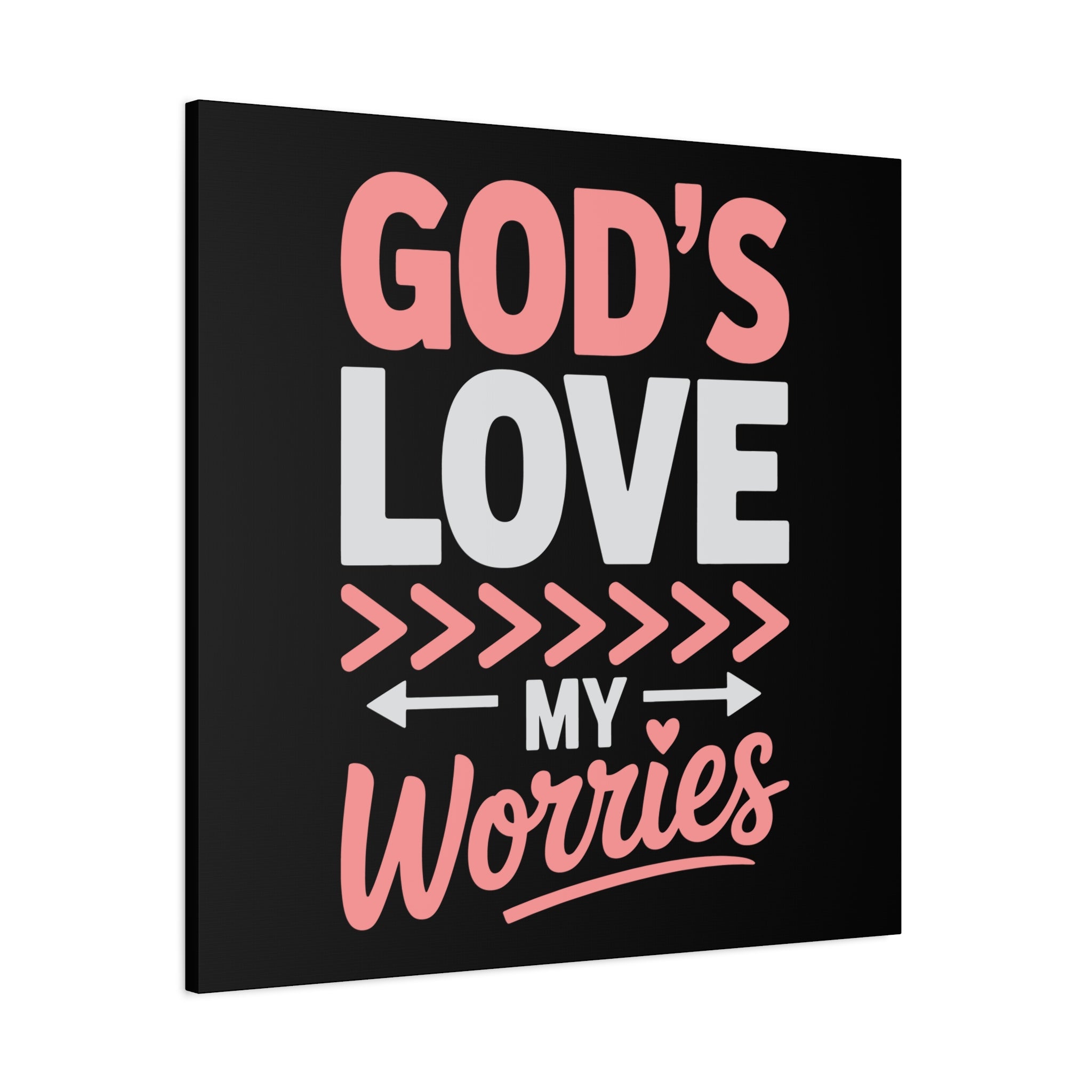 Inspirational Canvas Wall Art, Home Decor, Christian Gift, Motivational Wall Art, Stress Relief Decor, Housewarming Gift