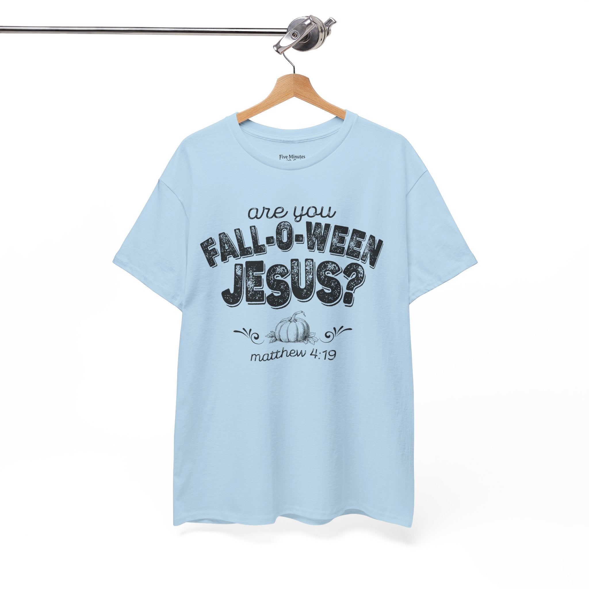 Fall-Themed Tee, Are You Fall-O-Ween Jesus, Unisex Cotton Shirt, Funny Fall Apparel, Halloween T-Shirt, Thanksgiving Gift Ideas