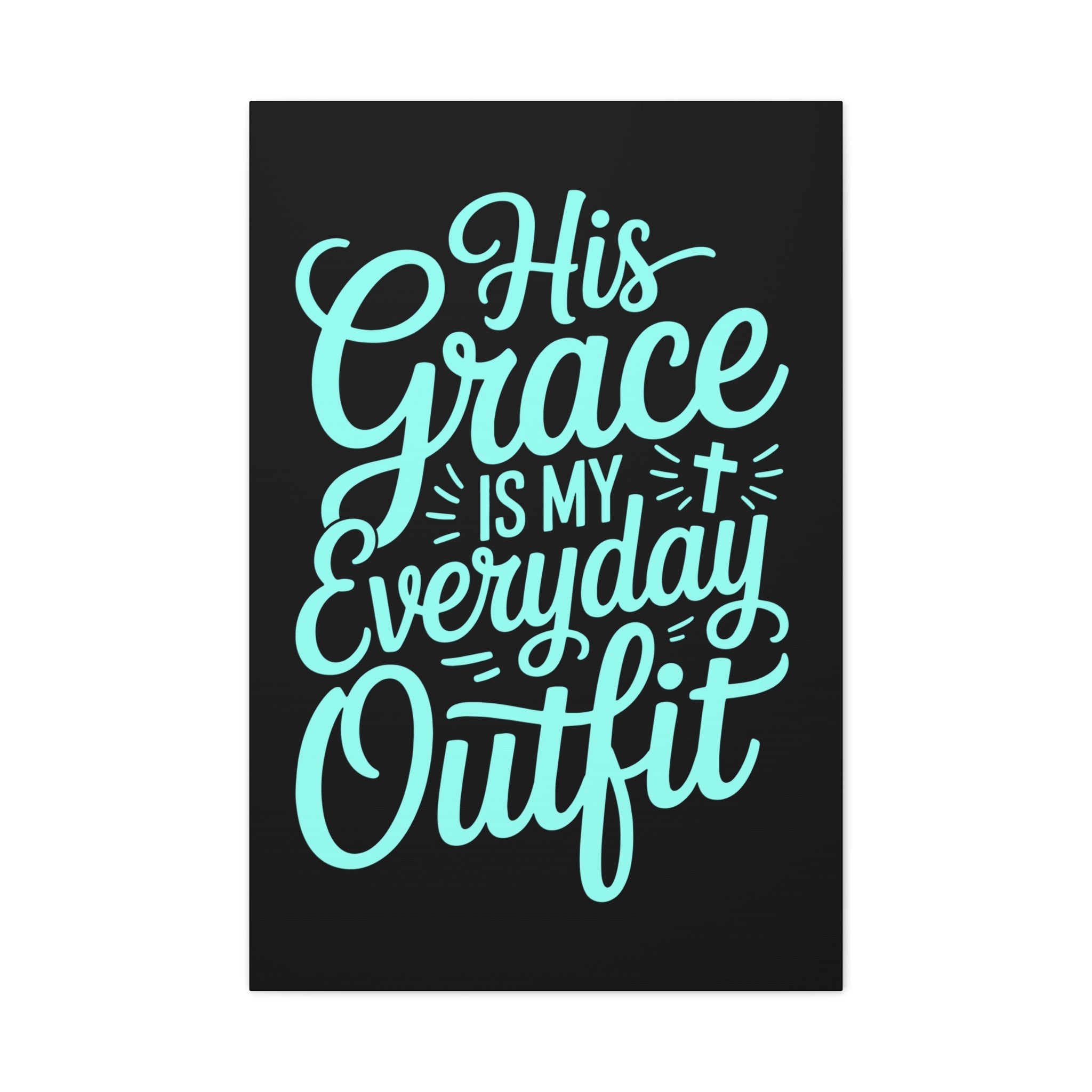 Inspirational Wall Art Canvas, Faith Decor, Religious Home Decor, Meaningful Gift, Everyday Motivation