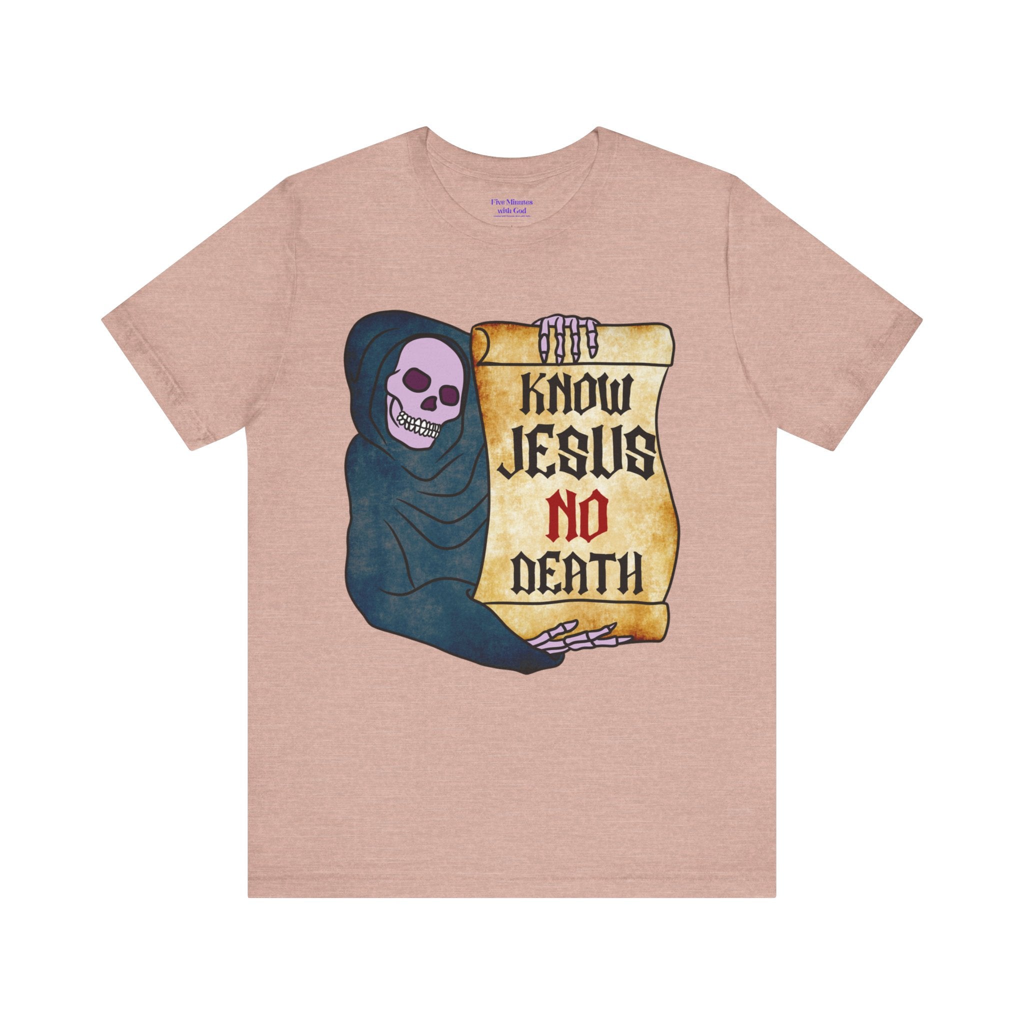 Jesus Skull Tee - Inspirational T-Shirt, Casual Wear, Spiritual Gift, Faith-Based Apparel, Unique Graphic Tee