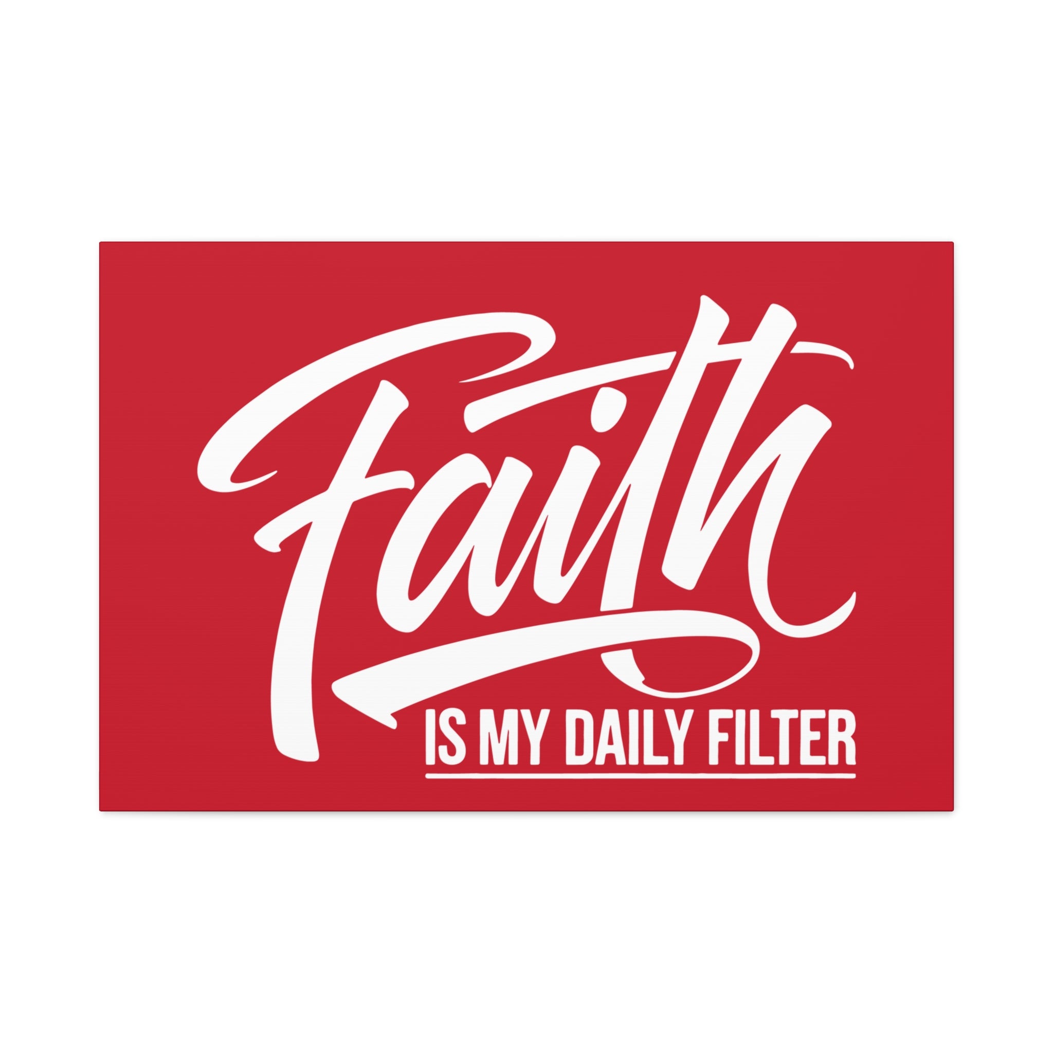 Copy of Inspirational Canvas Wall Art, Faith Quote Decor, Motivational Home Decor, Gray Wall Hanging, Gift for Faith Lovers