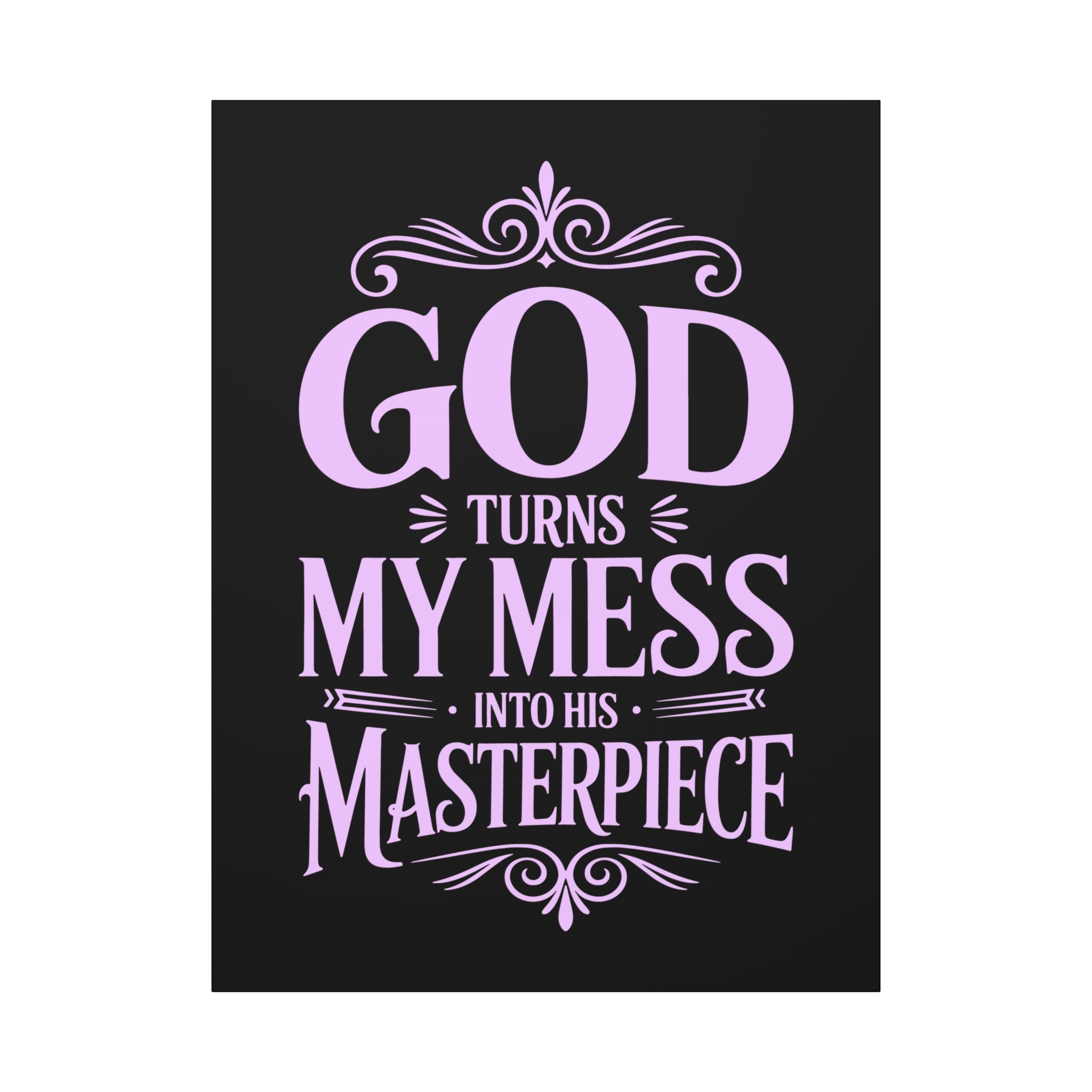 Inspirational Canvas Wall Art, Home Decor, Christian Gift, Motivational Wall Art, Faith-Based Decoration, Room Aesthetic, Gift for Her