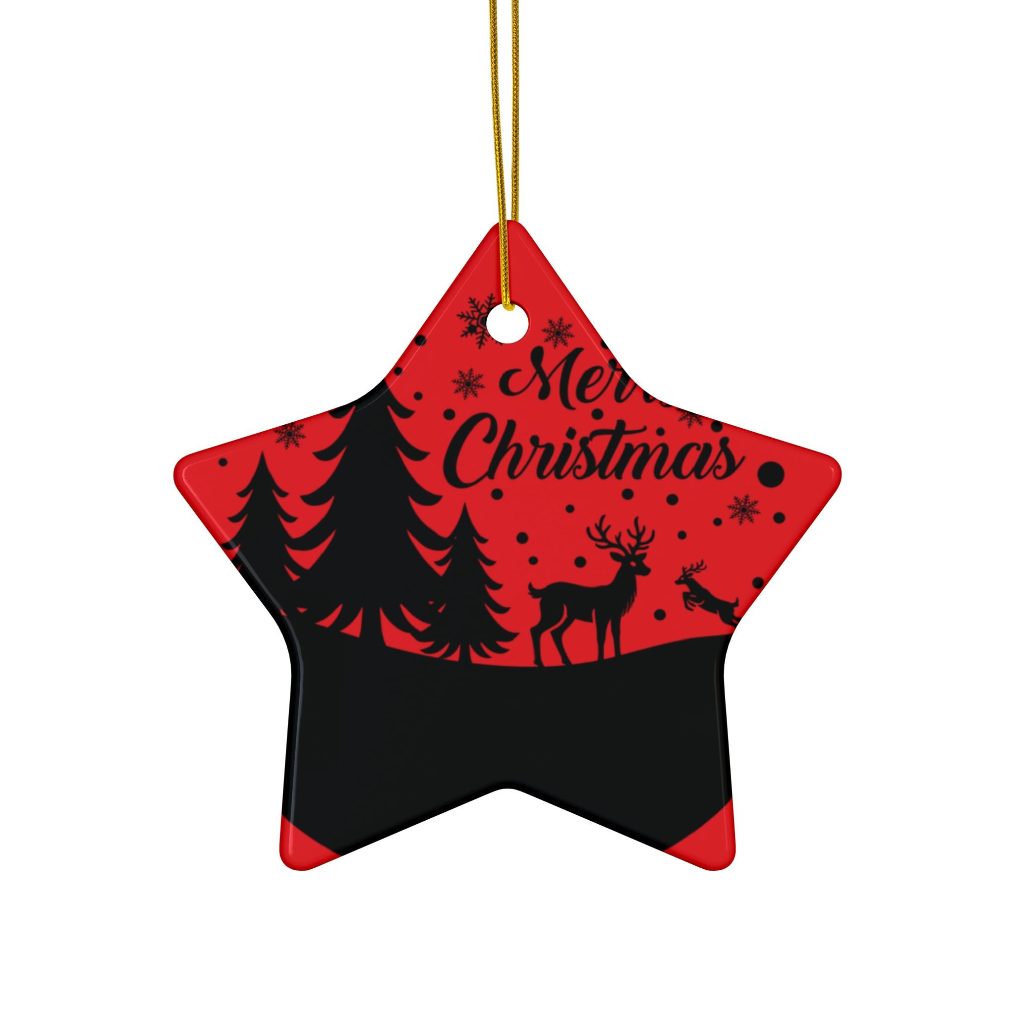 Merry Christmas Ceramic Ornaments, Festive Holiday Decor, 2-Side Print, Perfect for Tree or Gift, Holiday Gift Tags, Christmas [...]