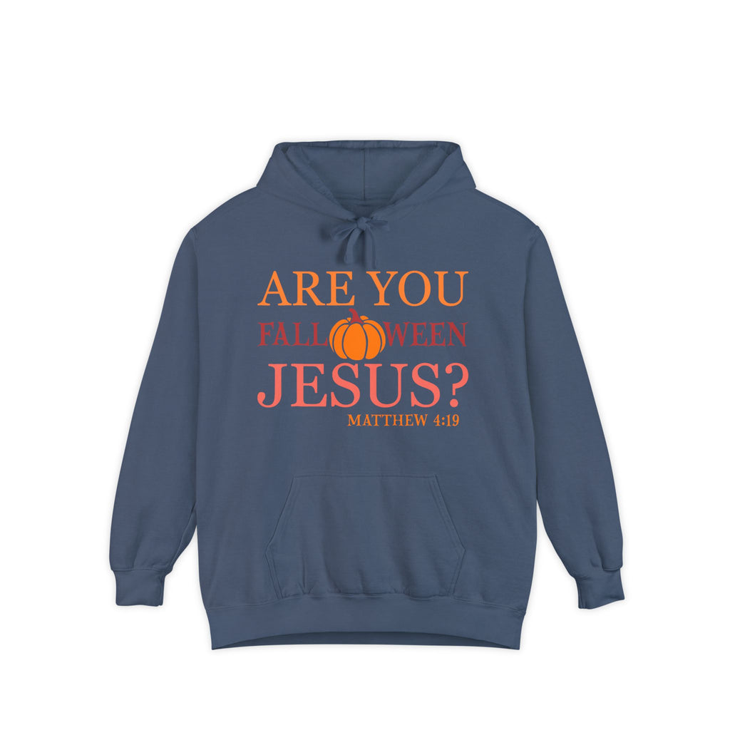 Fall-Themed Hoodie with Inspirational Text | Perfect for Halloween, Cozy Gift, Unisex Apparel, Casual Wear