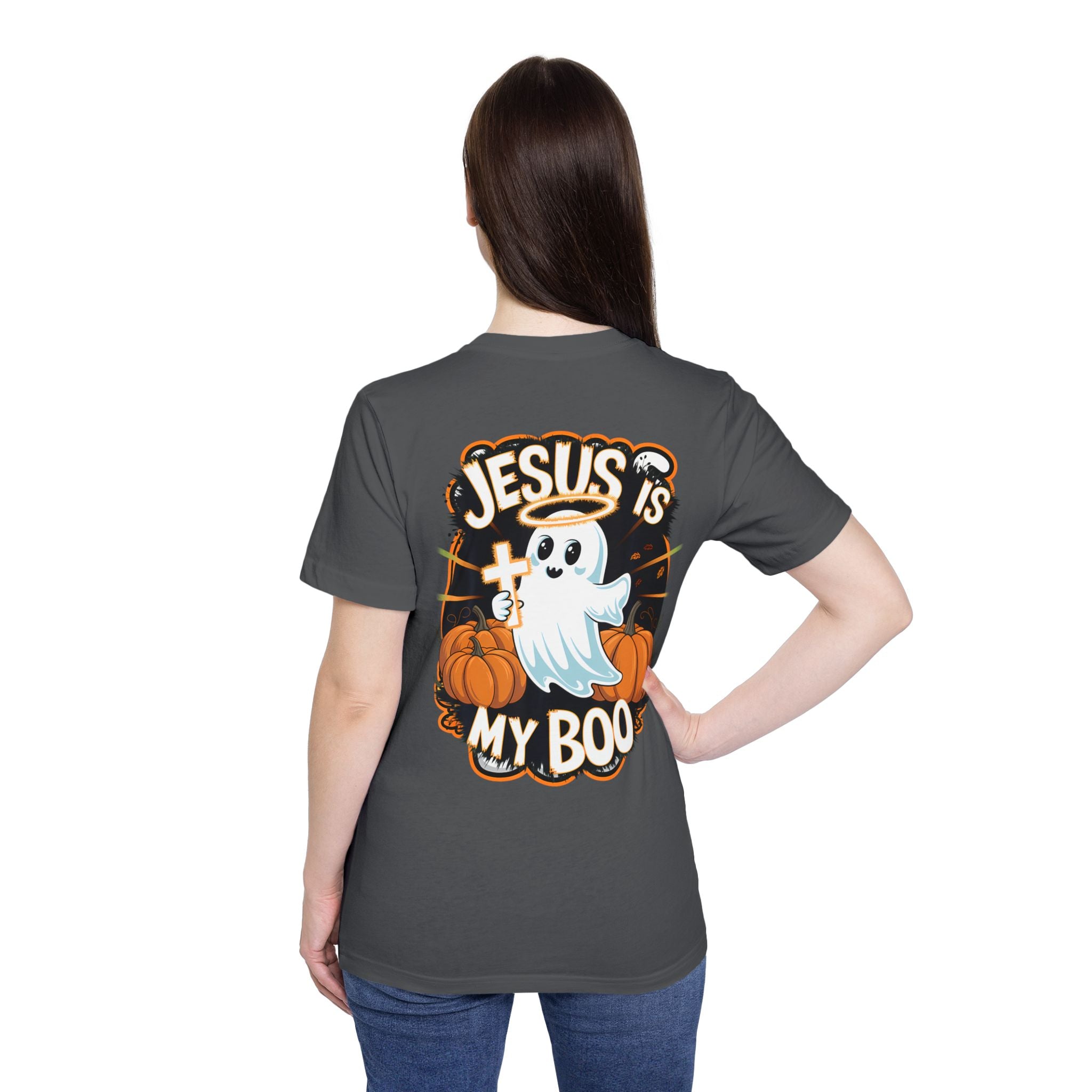 Halloween Christian Ghost T-Shirt, Boo-lieve in Jesus Shirt, Cute Halloween Apparel, Faith-Based Tee, Fall Celebration Top, Spooky [...]