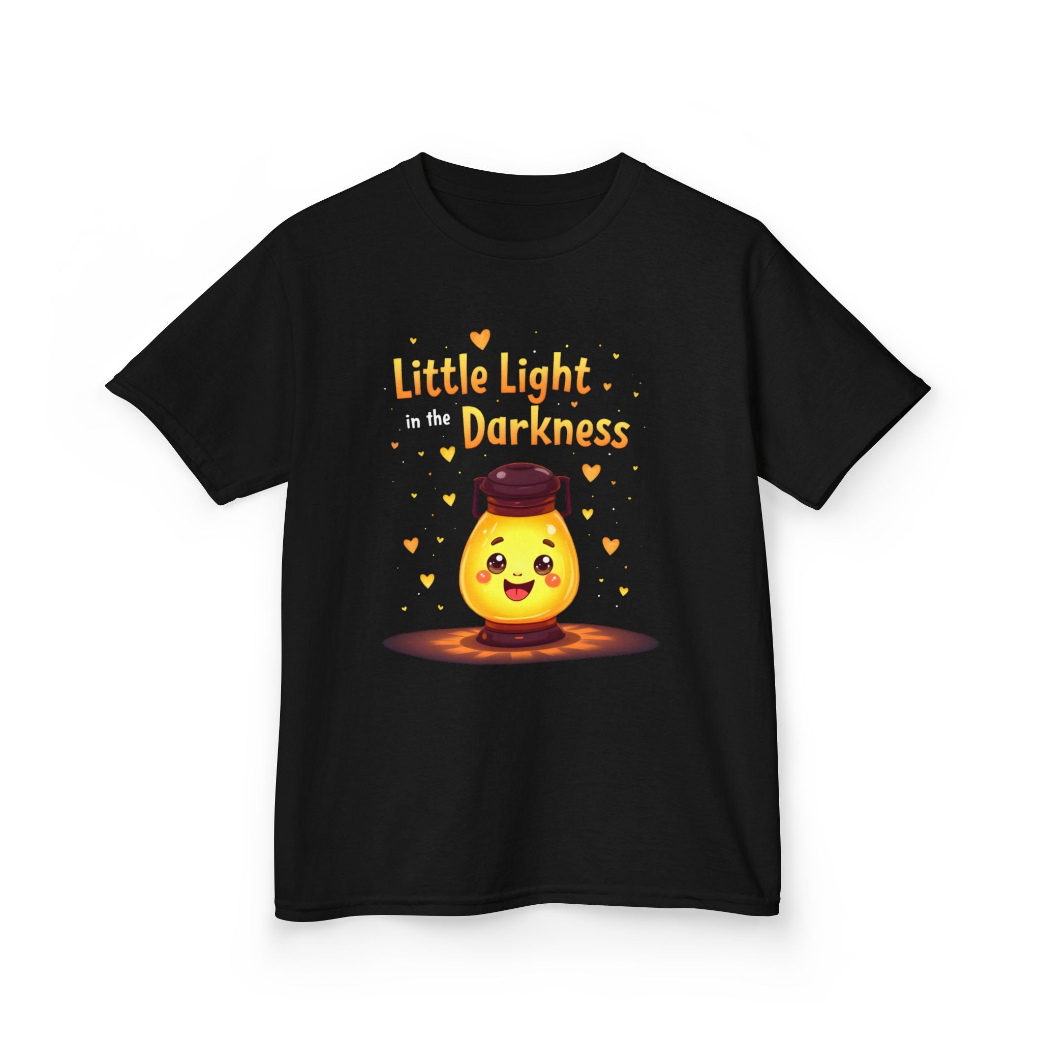 Light in the Darkness Tee - Uplifting Short Sleeve T-Shirt, Fun Gift for Kids, Brighten Their Day, Perfect for Birthdays, Encouragement, kids