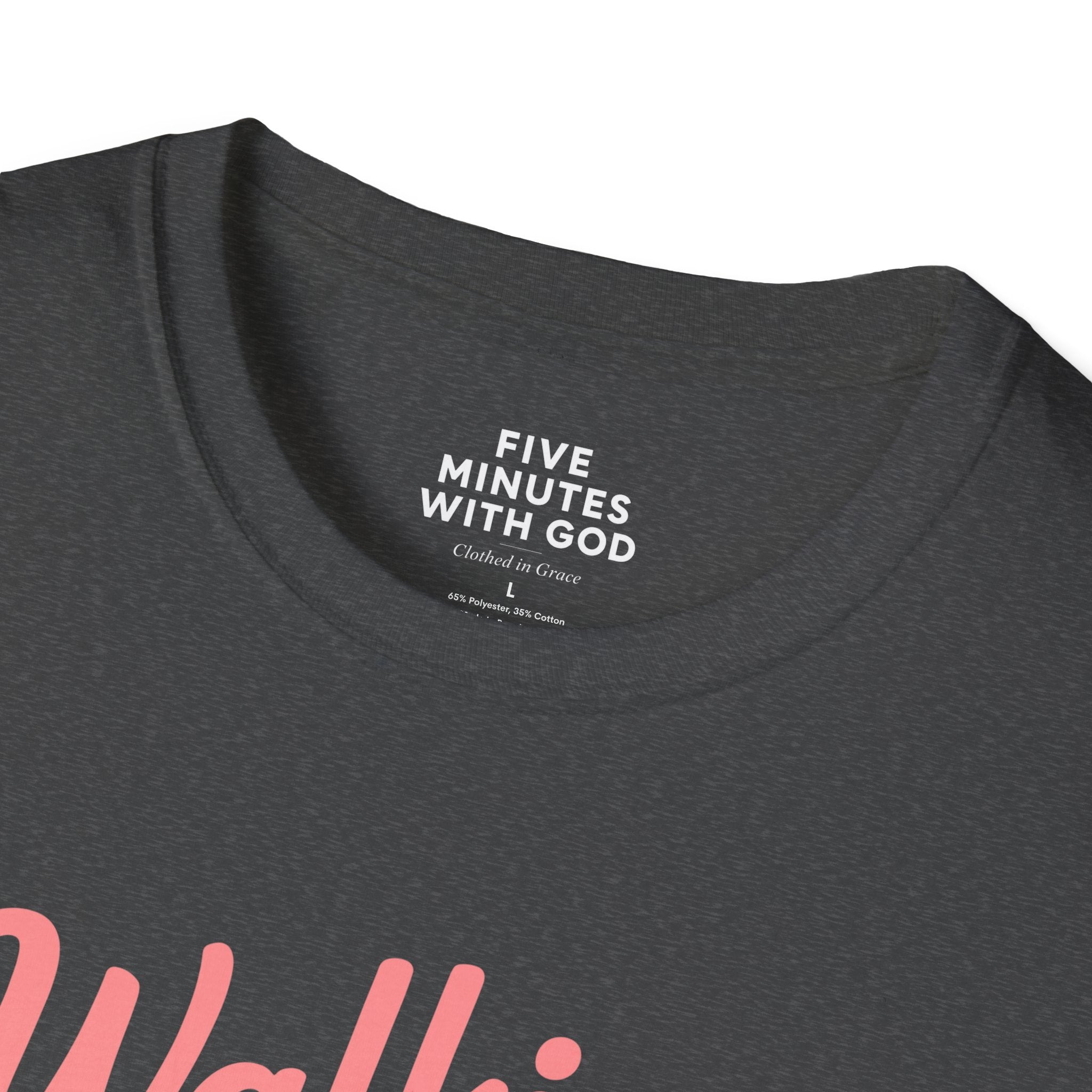 Walking in God’s Light, One Step at a Time T-shirt