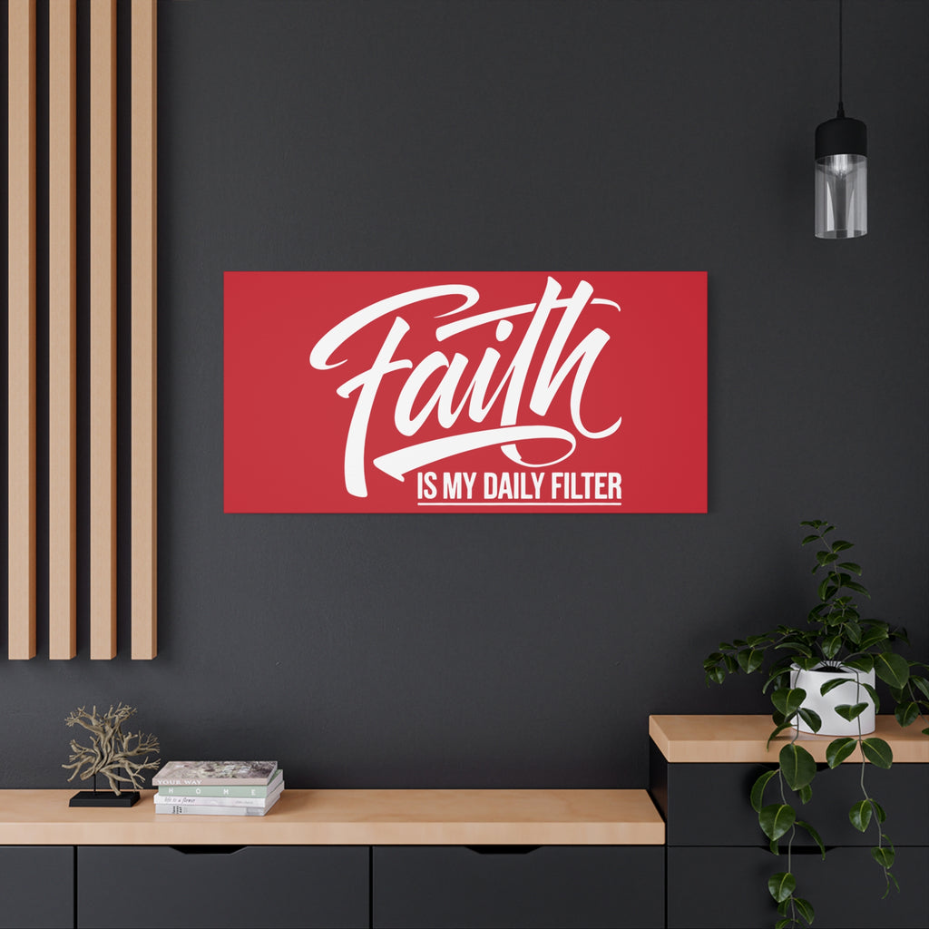 Copy of Inspirational Canvas Wall Art, Faith Quote Decor, Motivational Home Decor, Gray Wall Hanging, Gift for Faith Lovers