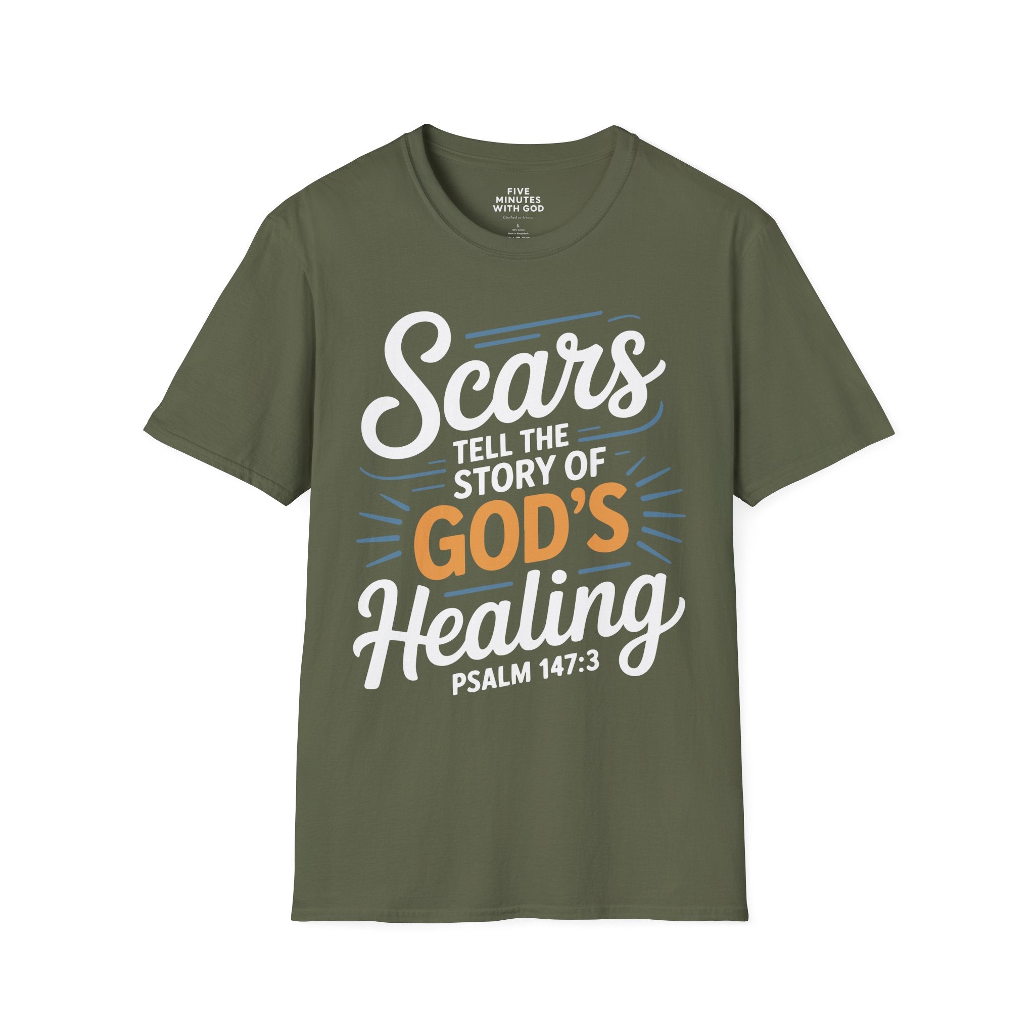 Scars Tell The Story of God's Healing T-Shirt