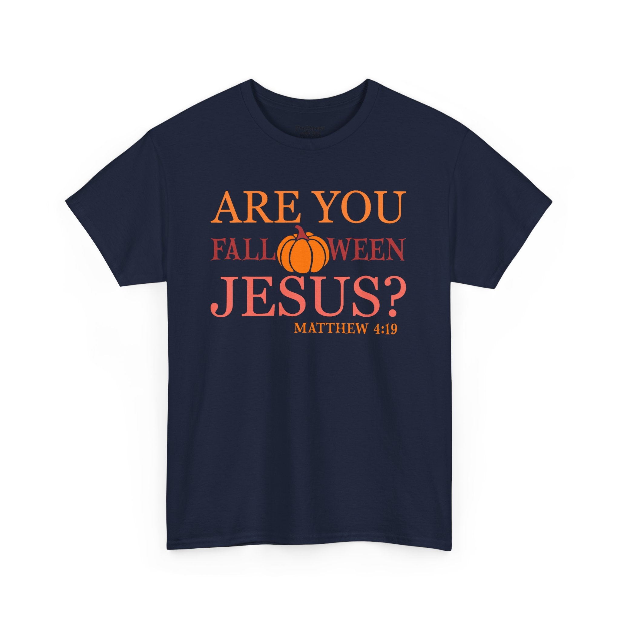 Unisex Heavy Cotton Tee - Are You Halloween Jesus? Festival Shirt, Funny Christian Tee, Fall Apparel, Halloween Party Outfit, Holiday Gift