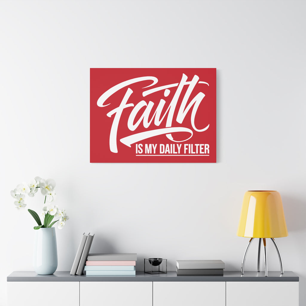 Copy of Inspirational Canvas Wall Art, Faith Quote Decor, Motivational Home Decor, Gray Wall Hanging, Gift for Faith Lovers