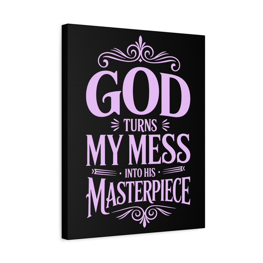 Inspirational Canvas Wall Art, Home Decor, Christian Gift, Motivational Wall Art, Faith-Based Decoration, Room Aesthetic, Gift for Her