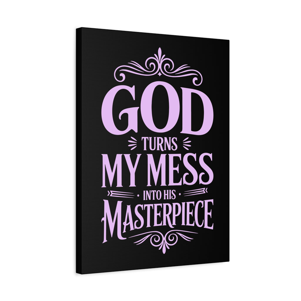 Inspirational Canvas Wall Art, Home Decor, Christian Gift, Motivational Wall Art, Faith-Based Decoration, Room Aesthetic, Gift for Her