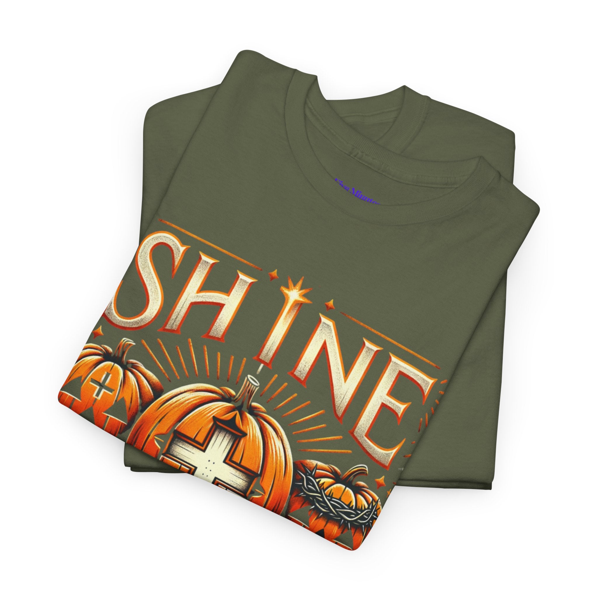 Halloween Jesus Graphic Tee | Unisex Cotton T-Shirt, Spooky Season Apparel, Faith-Based Shirt, Autumn Fashion, Christian Gift