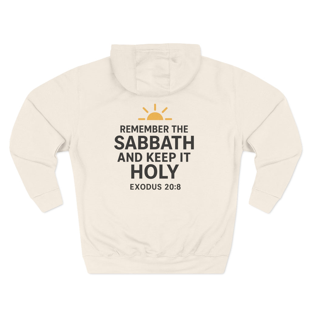 Sabbath Mode Fleece Hoodie | Faith Apparel, Religious Gift, Comfortable Hoodie, Cozy Wear, Spiritual Fashion