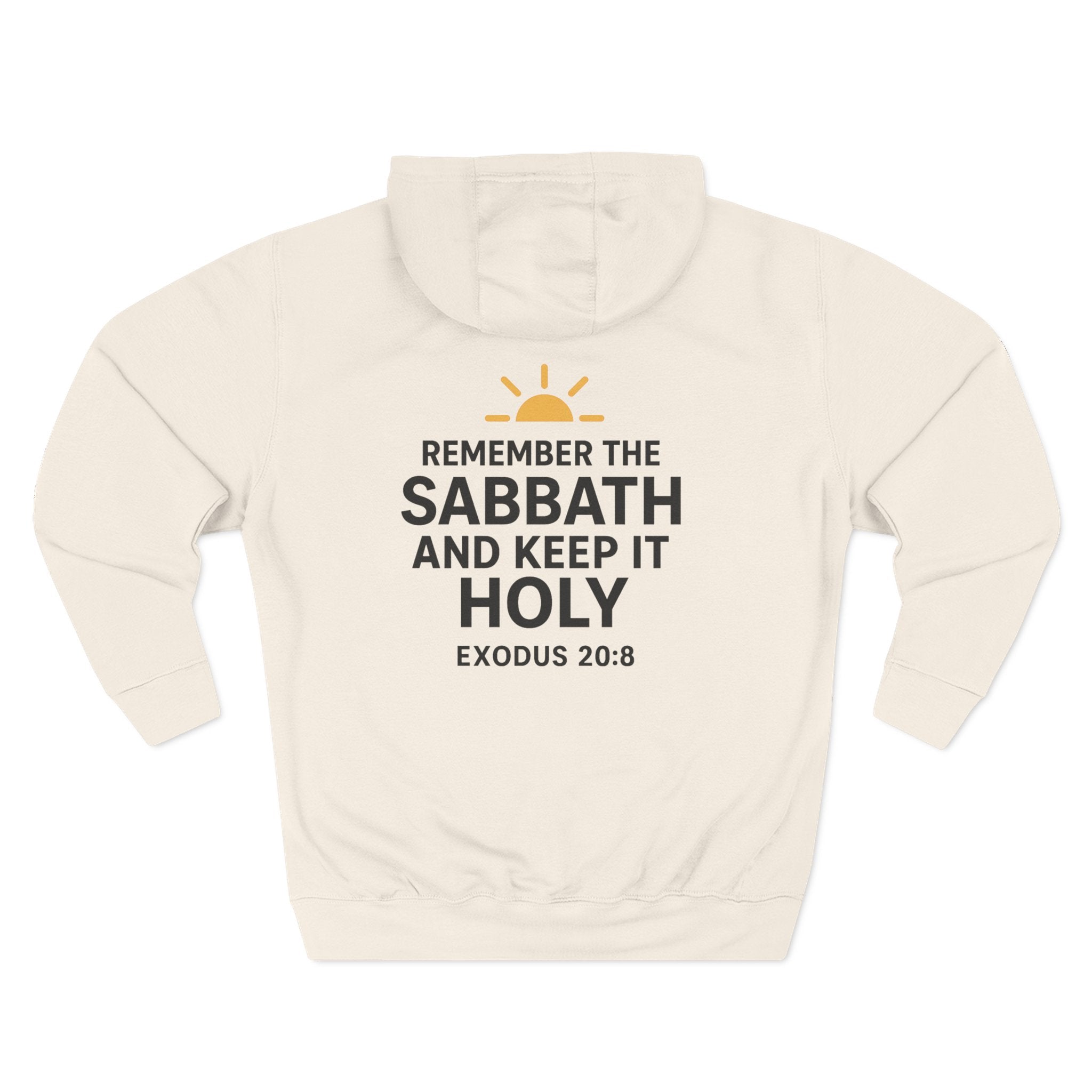 Sabbath Mode Fleece Hoodie | Faith Apparel, Religious Gift, Comfortable Hoodie, Cozy Wear, Spiritual Fashion