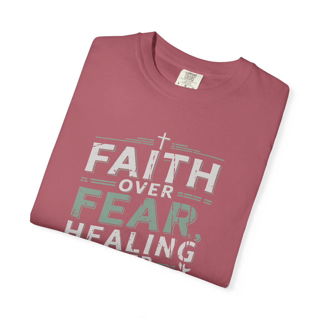 Faith Over Fear T-Shirt - Inspirational Unisex Tee