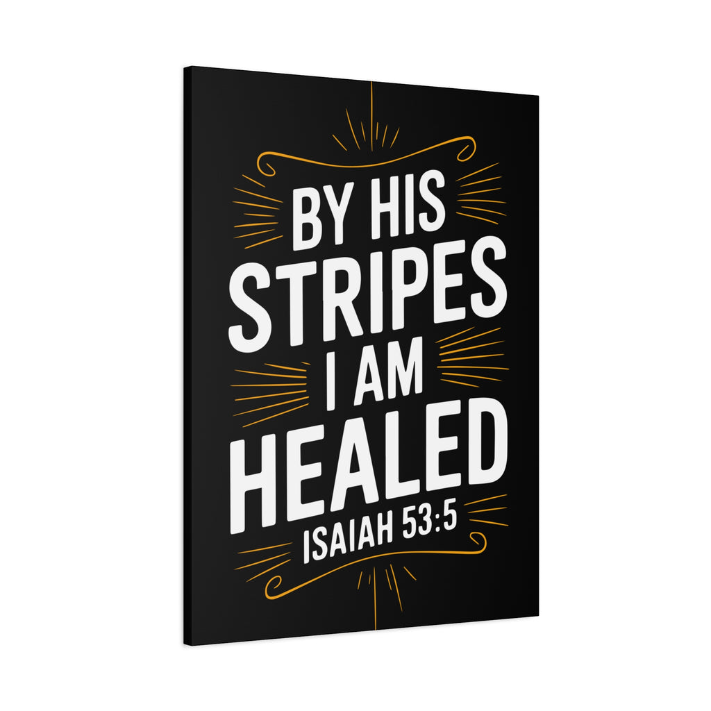 Inspirational Canvas Wall Art - Faith Decor, Christian Gift, Healing Quote, Home Decor, Modern Artwork
