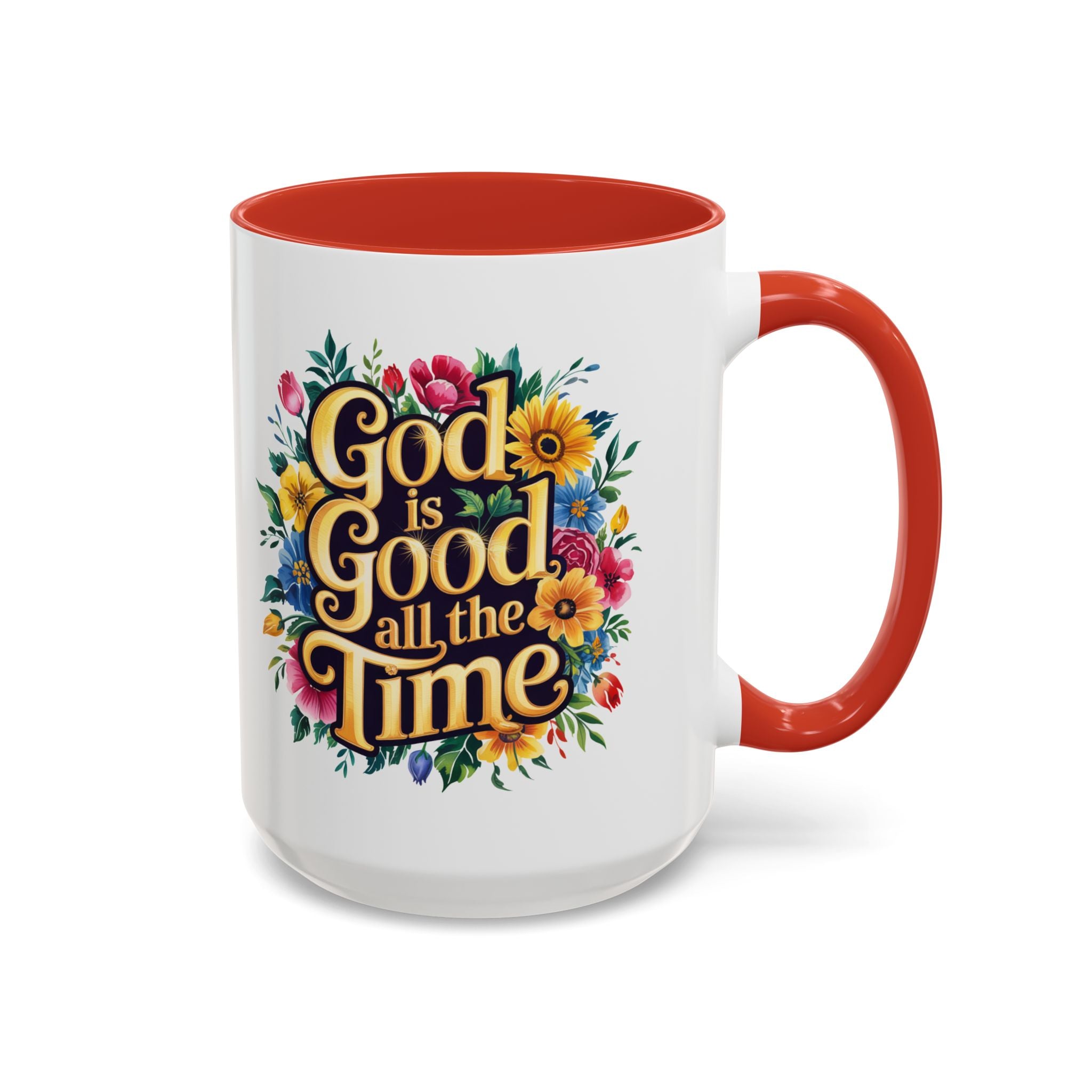 Floral Inspirational Coffee Mug - Perfect for Gifts and Home Decor, God is Good All the Time, Faith Mug, Christian Gift, Motivational [...]
