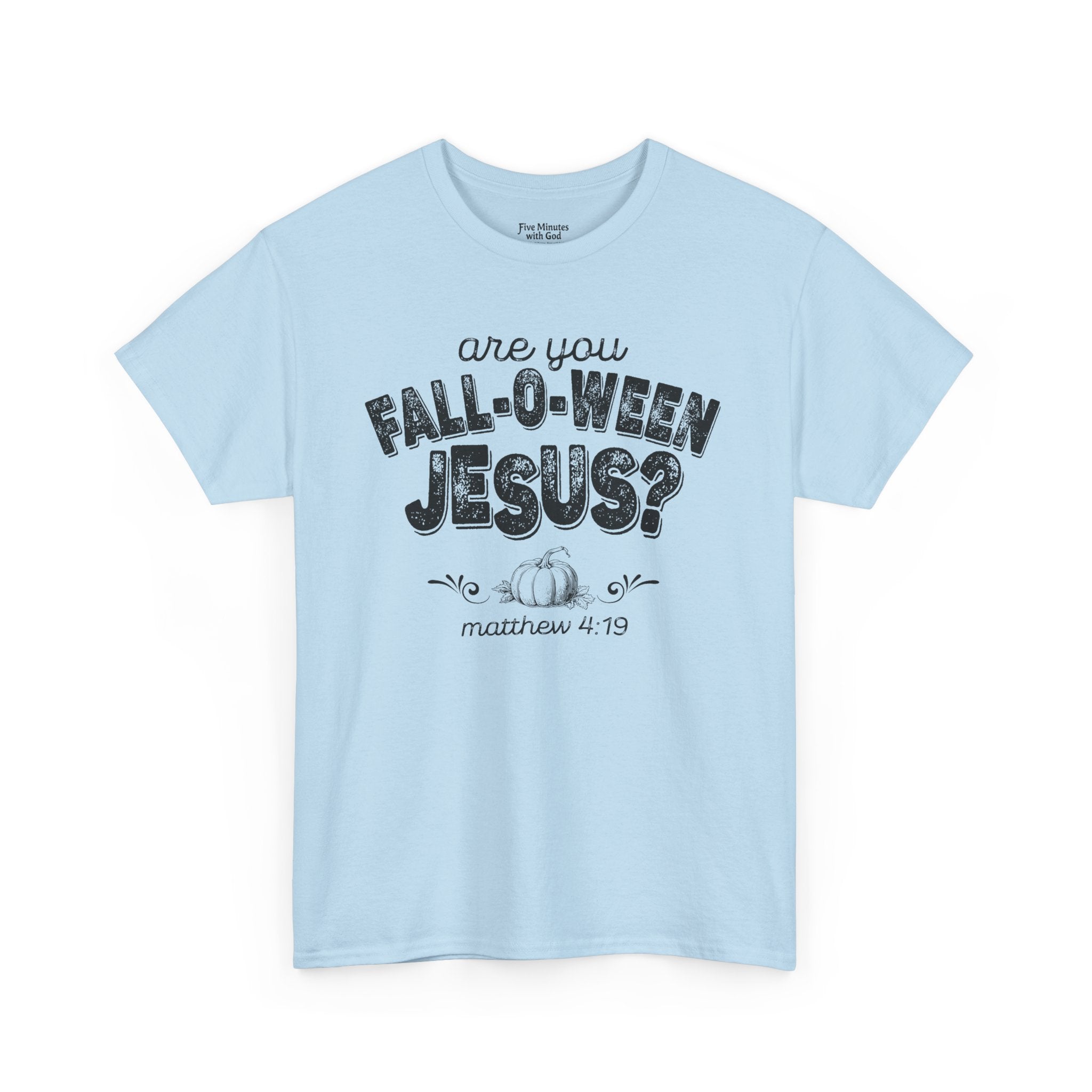 Fall-Themed Tee, Are You Fall-O-Ween Jesus, Unisex Cotton Shirt, Funny Fall Apparel, Halloween T-Shirt, Thanksgiving Gift Ideas