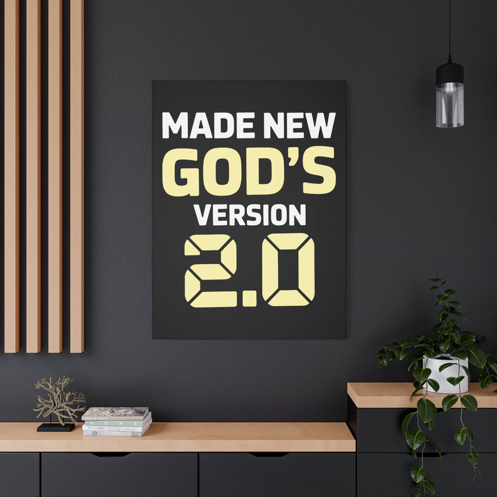 Inspirational Wall Art Canvas, Faith Decor, Home Decoration, Uplifting Gift, Christian Home, Motivational Room
