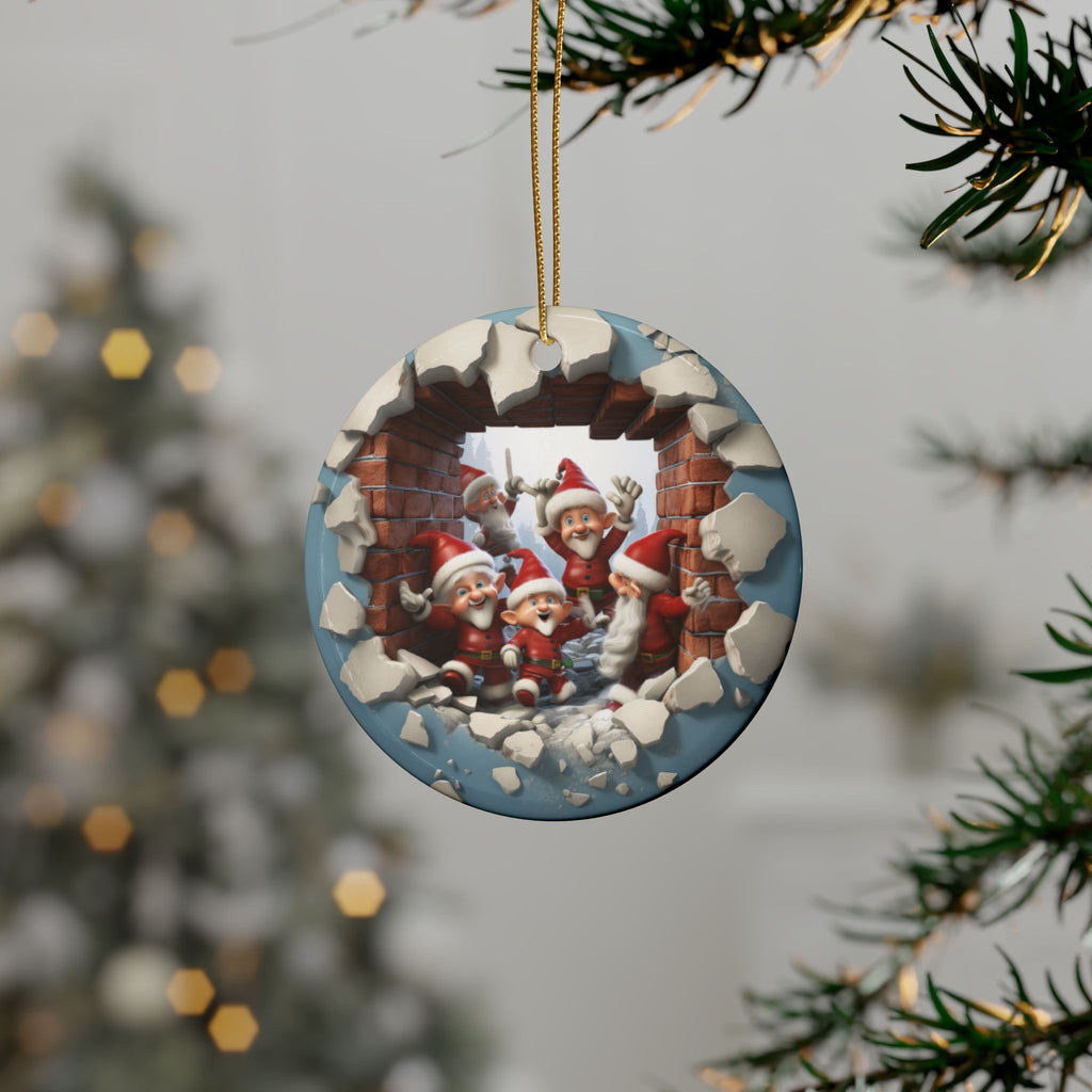 Holiday Ceramic Ornaments - Star Shaped Christmas Decor, Festive Tree Decorations, Unique Gift Ideas, Home and Holiday Decorations, [...]