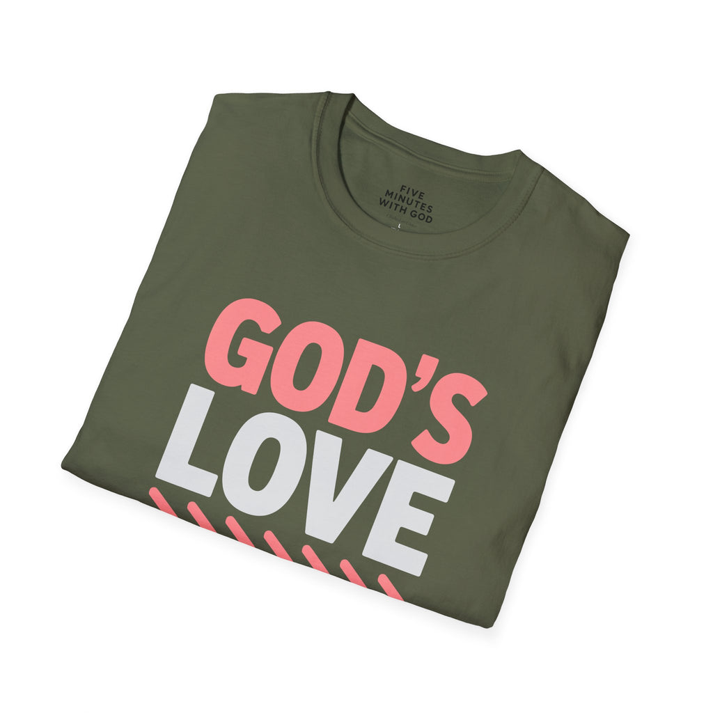 God's Love Conquers Worries T-Shirt