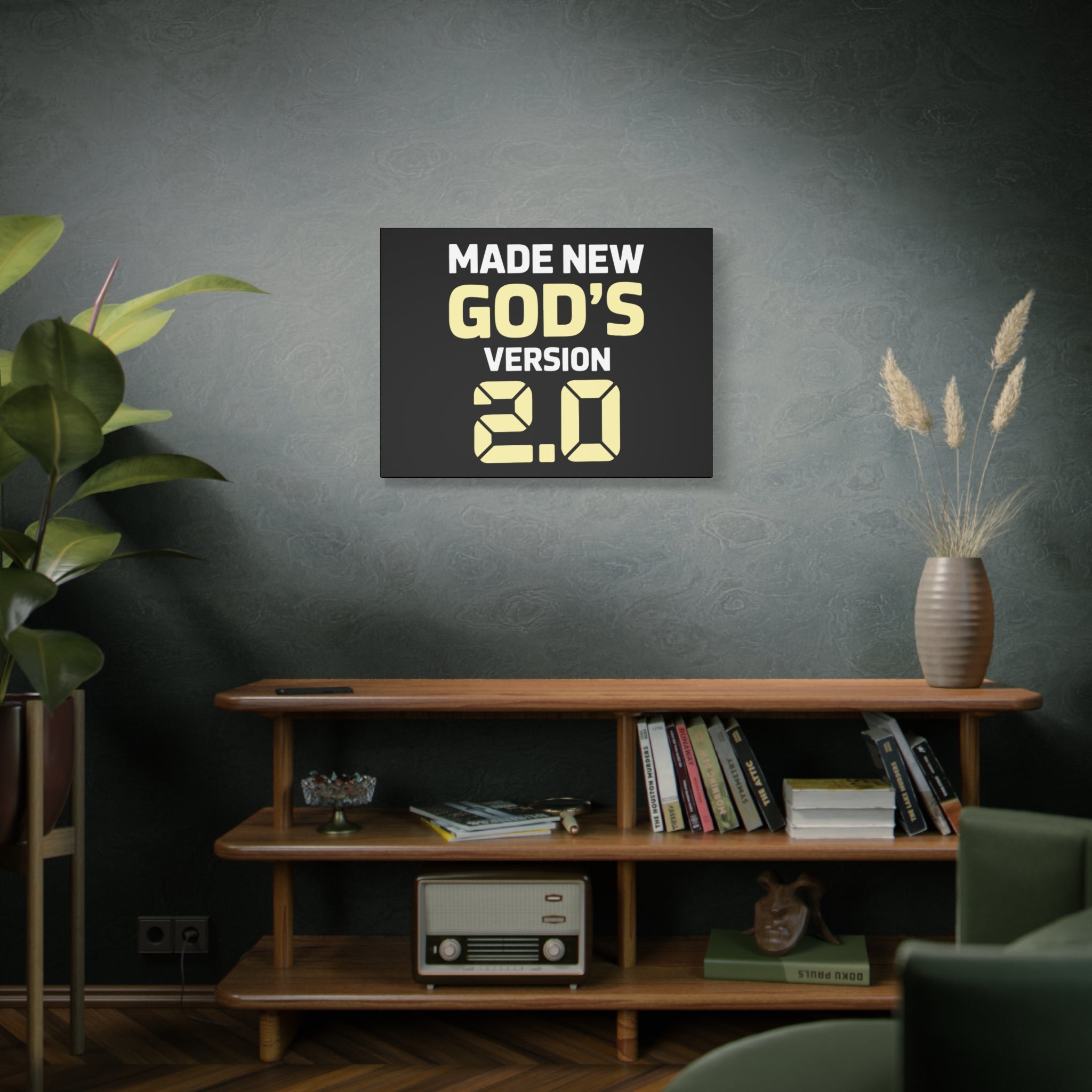 Inspirational Wall Art Canvas, Faith Decor, Home Decoration, Uplifting Gift, Christian Home, Motivational Room