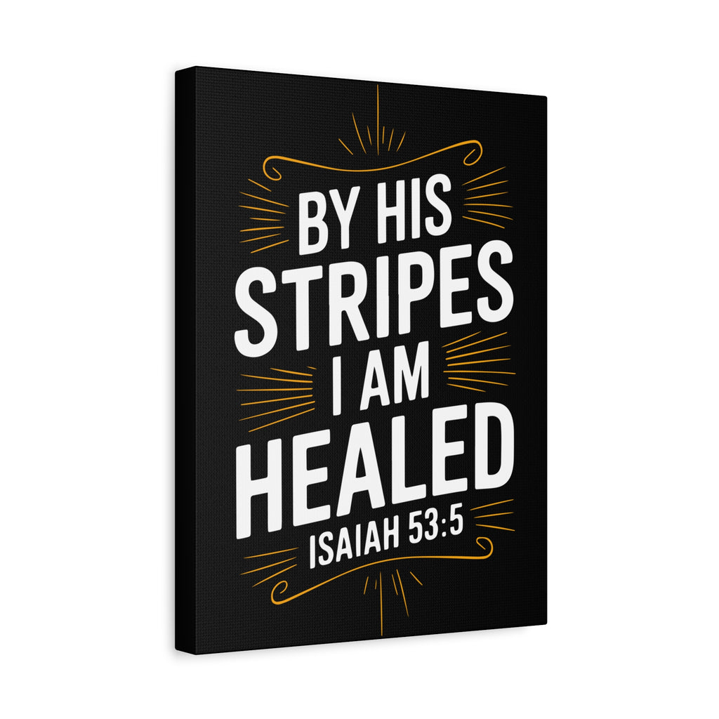 Inspirational Canvas Wall Art - Faith Decor, Christian Gift, Healing Quote, Home Decor, Modern Artwork