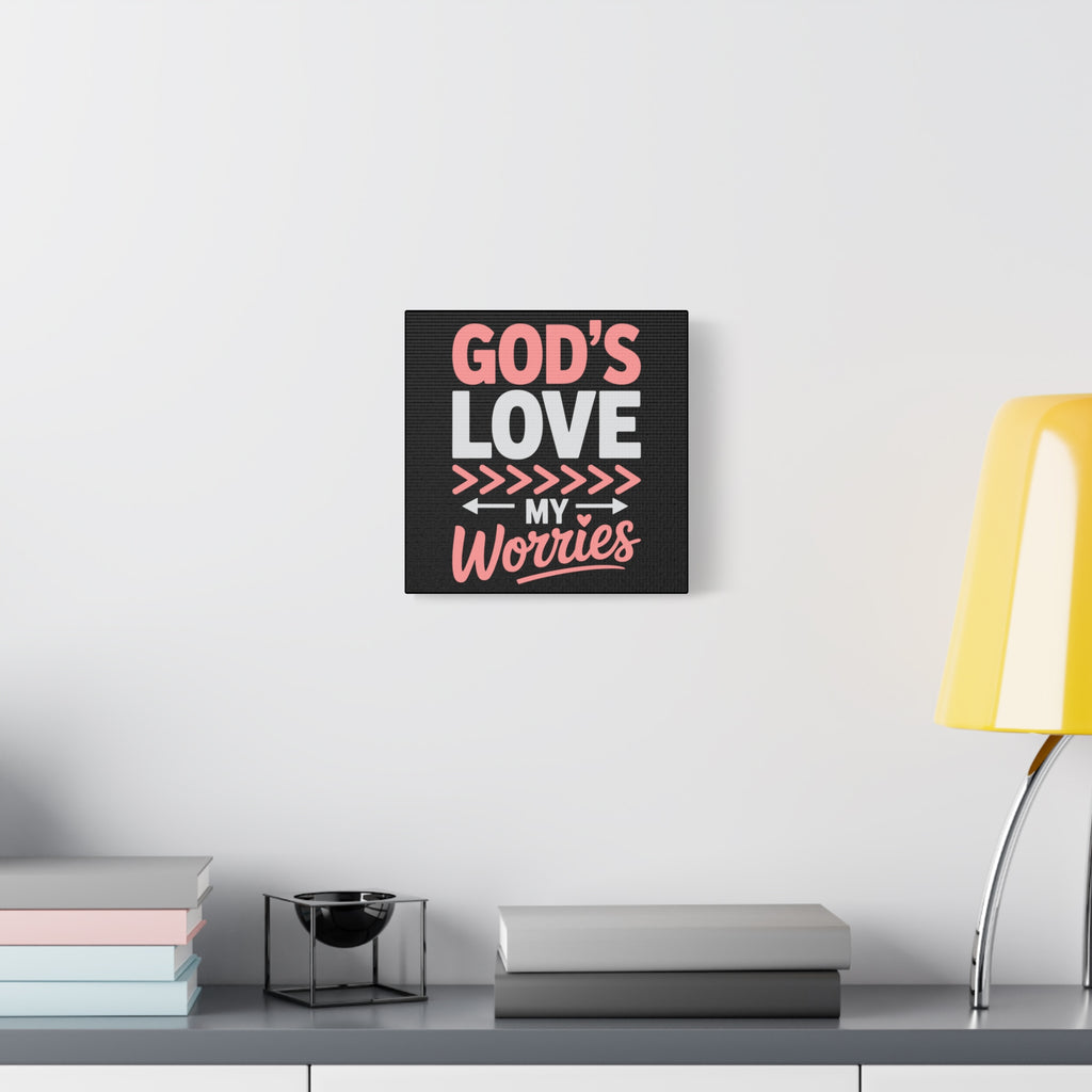 Inspirational Canvas Wall Art, Home Decor, Christian Gift, Motivational Wall Art, Stress Relief Decor, Housewarming Gift