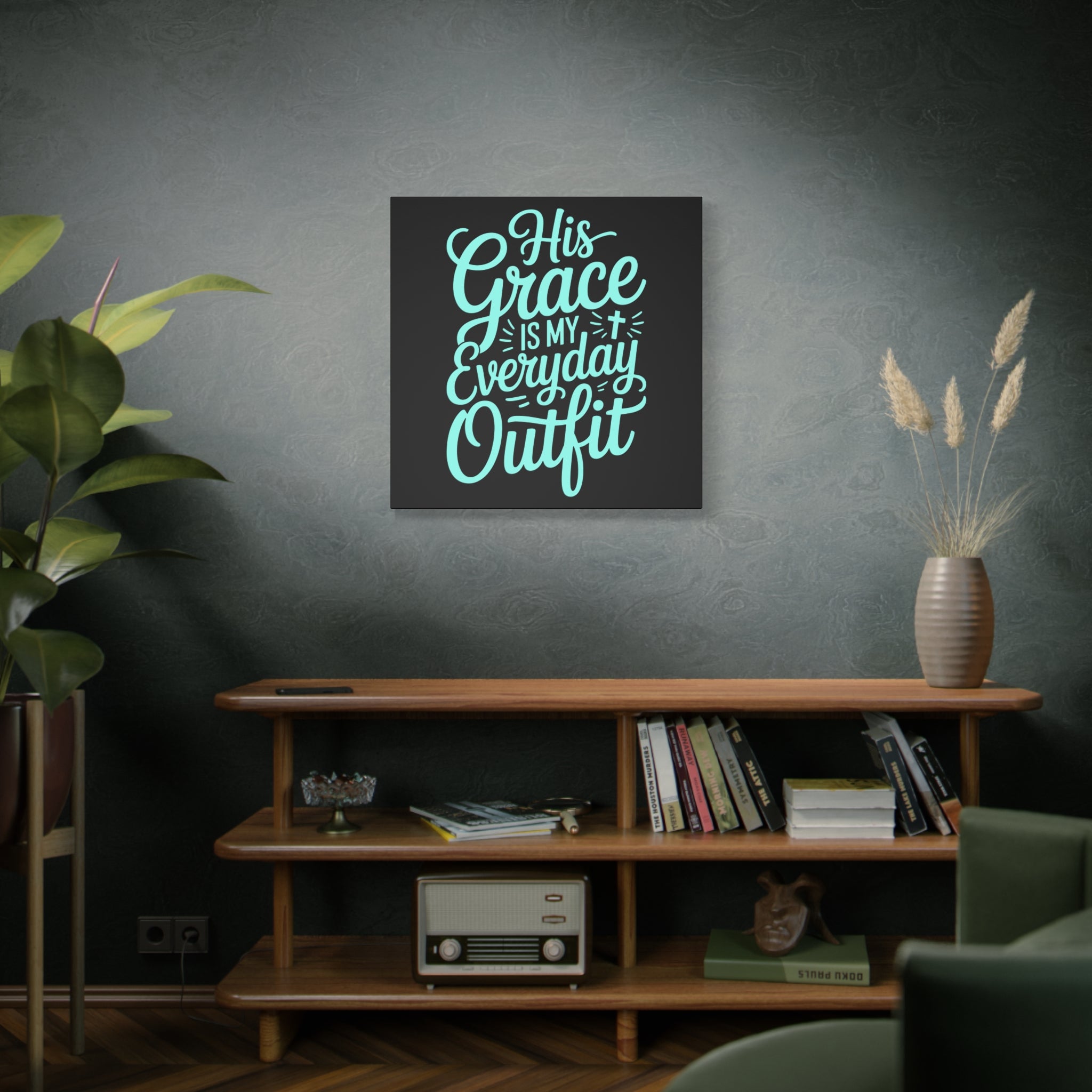 Inspirational Wall Art Canvas, Faith Decor, Religious Home Decor, Meaningful Gift, Everyday Motivation