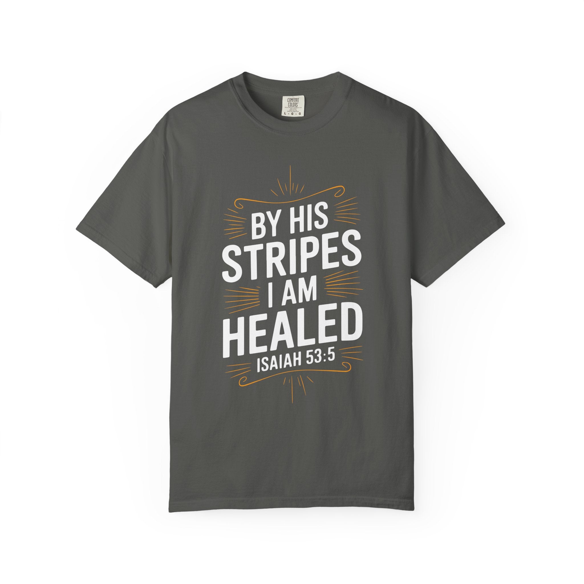 Faith-Inspired T-Shirt, Casual Wear, Christian Gift, Healing Message Shirt, Everyday Comfort Tee