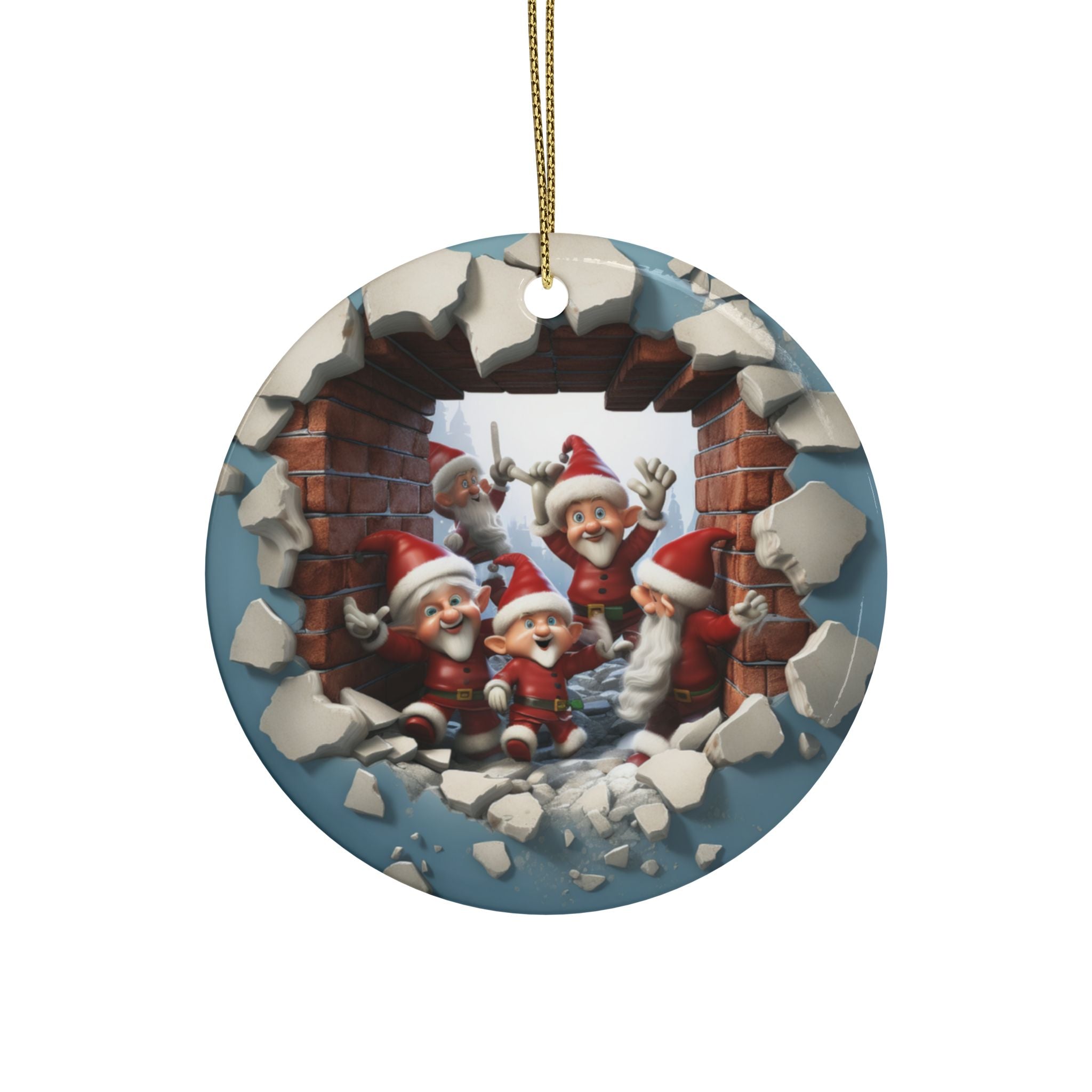 Holiday Ceramic Ornaments - Star Shaped Christmas Decor, Festive Tree Decorations, Unique Gift Ideas, Home and Holiday Decorations, [...]