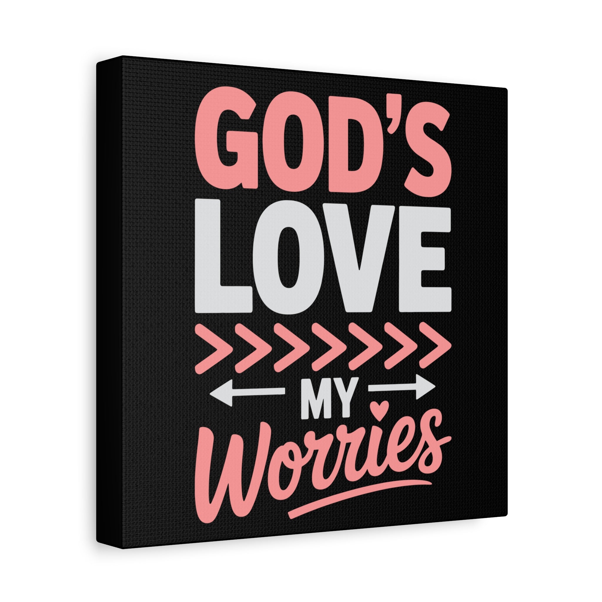 Inspirational Canvas Wall Art, Home Decor, Christian Gift, Motivational Wall Art, Stress Relief Decor, Housewarming Gift
