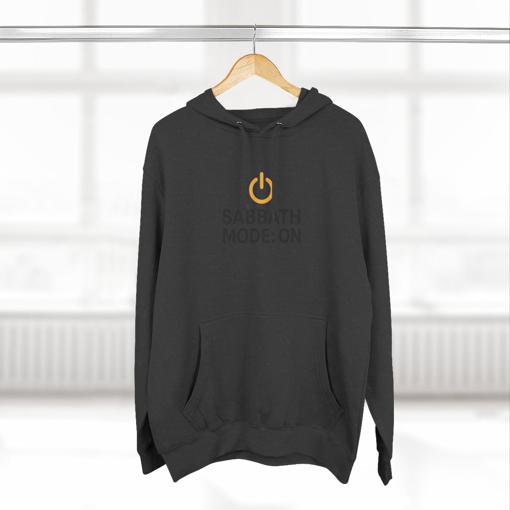 Sabbath Mode Fleece Hoodie | Faith Apparel, Religious Gift, Comfortable Hoodie, Cozy Wear, Spiritual Fashion