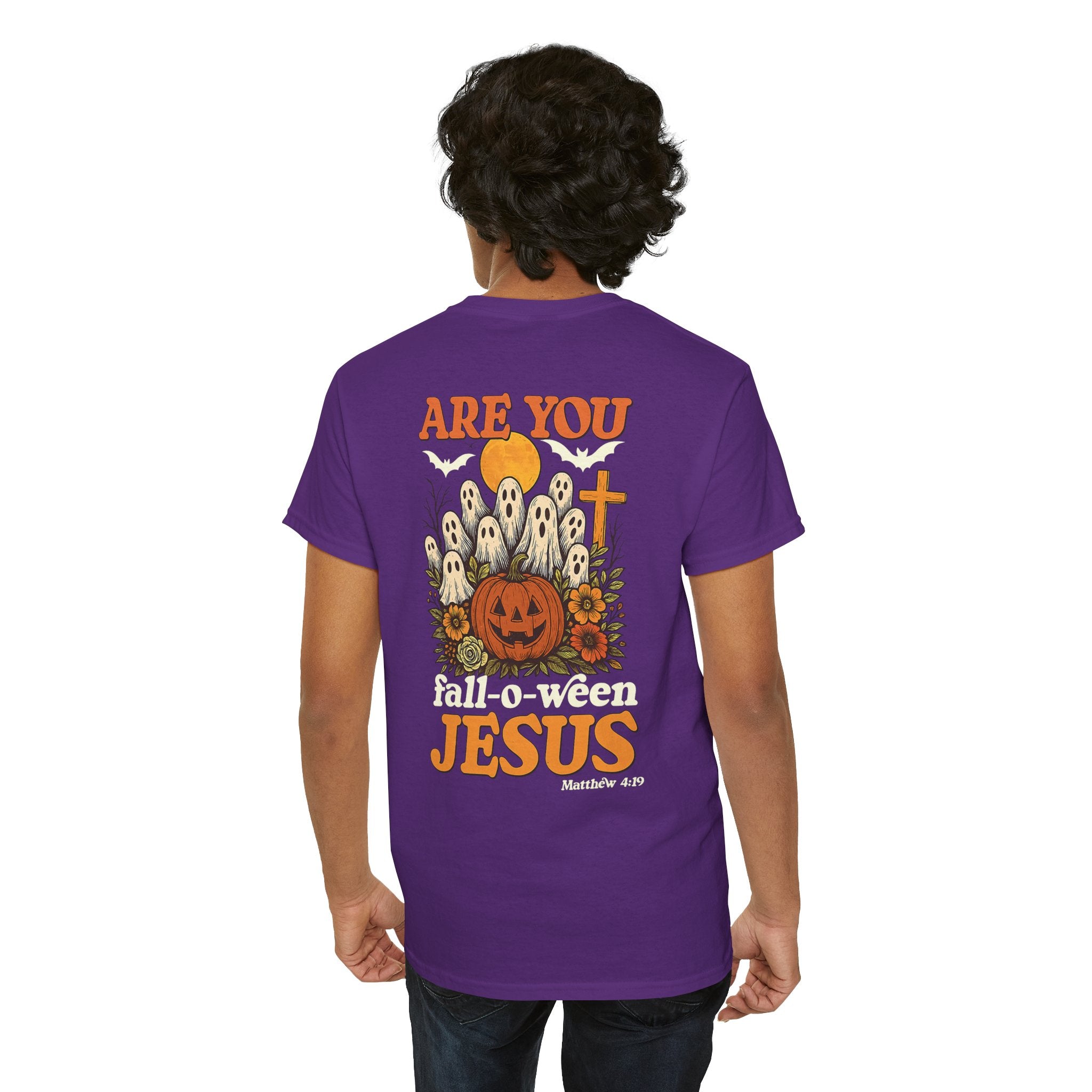 Halloween Faith Tee - Jesus is My Boo, Unisex T-Shirt for Halloween, Christian Halloween Shirt, Gift for Christian Friends, Spooky [...]