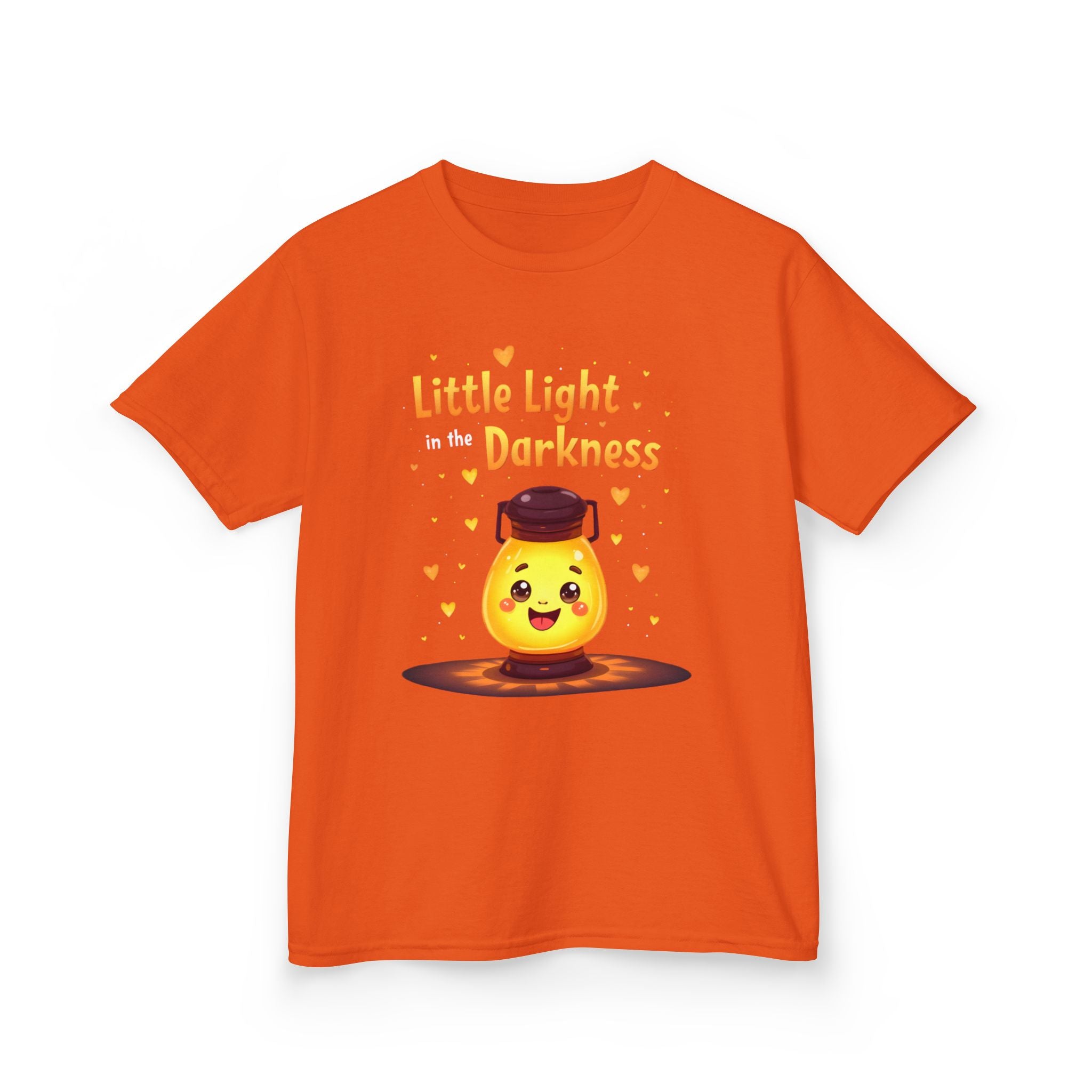 Light in the Darkness Tee - Uplifting Short Sleeve T-Shirt, Fun Gift for Kids, Brighten Their Day, Perfect for Birthdays, Encouragement, kids