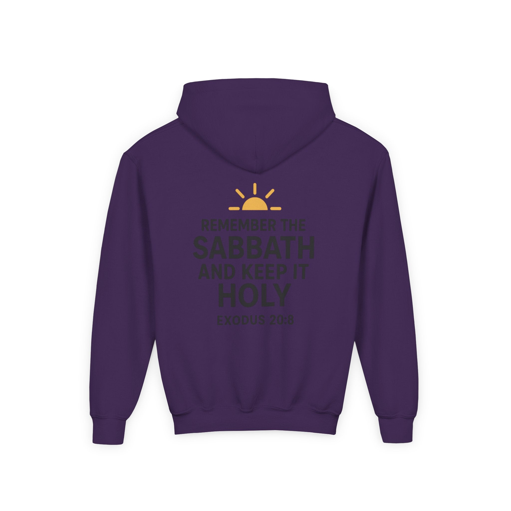 Sabbath Mode Youth Hoodie, Comfortable Hooded Sweatshirt for Kids, Perfect for Religious Observances, Christian Gift, Sunday Wear