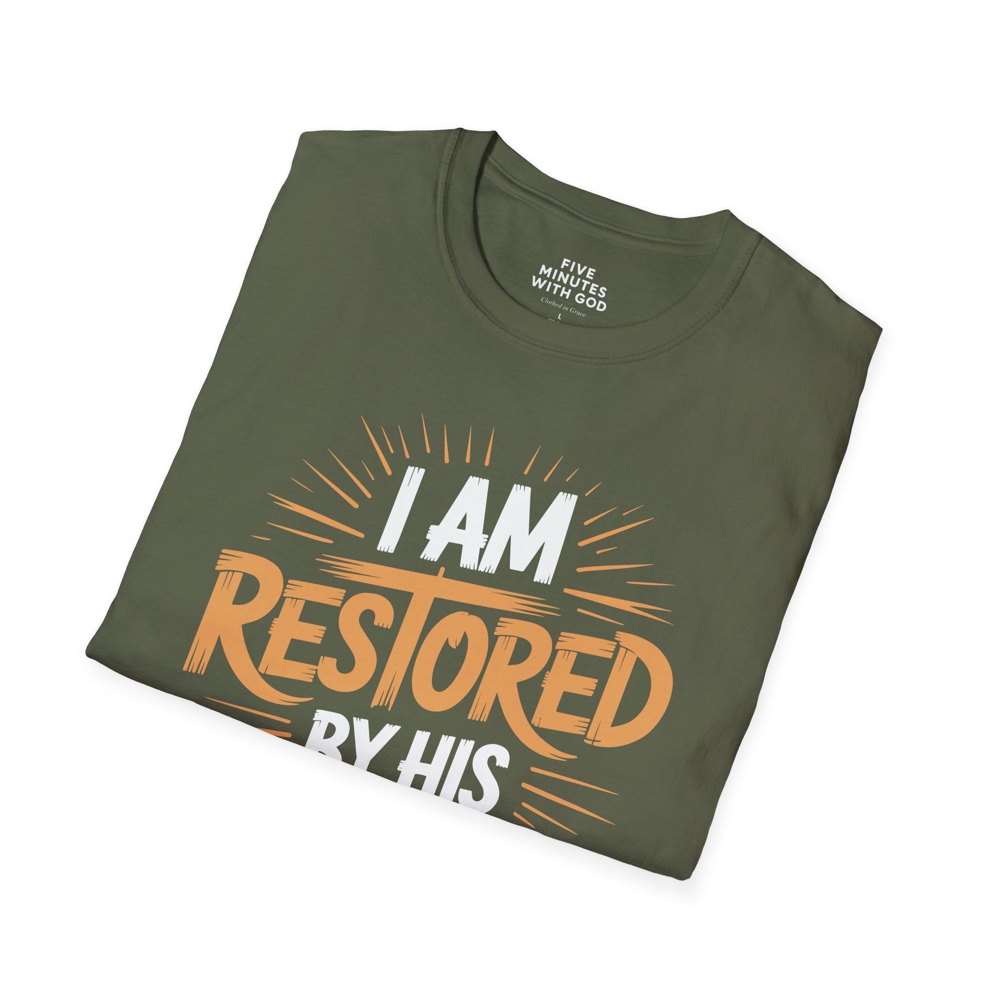 I Am Restored By His Grace T-Shirt