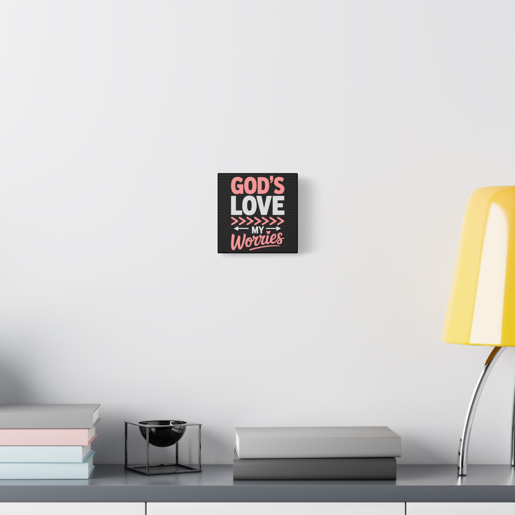 Inspirational Canvas Wall Art, Home Decor, Christian Gift, Motivational Wall Art, Stress Relief Decor, Housewarming Gift