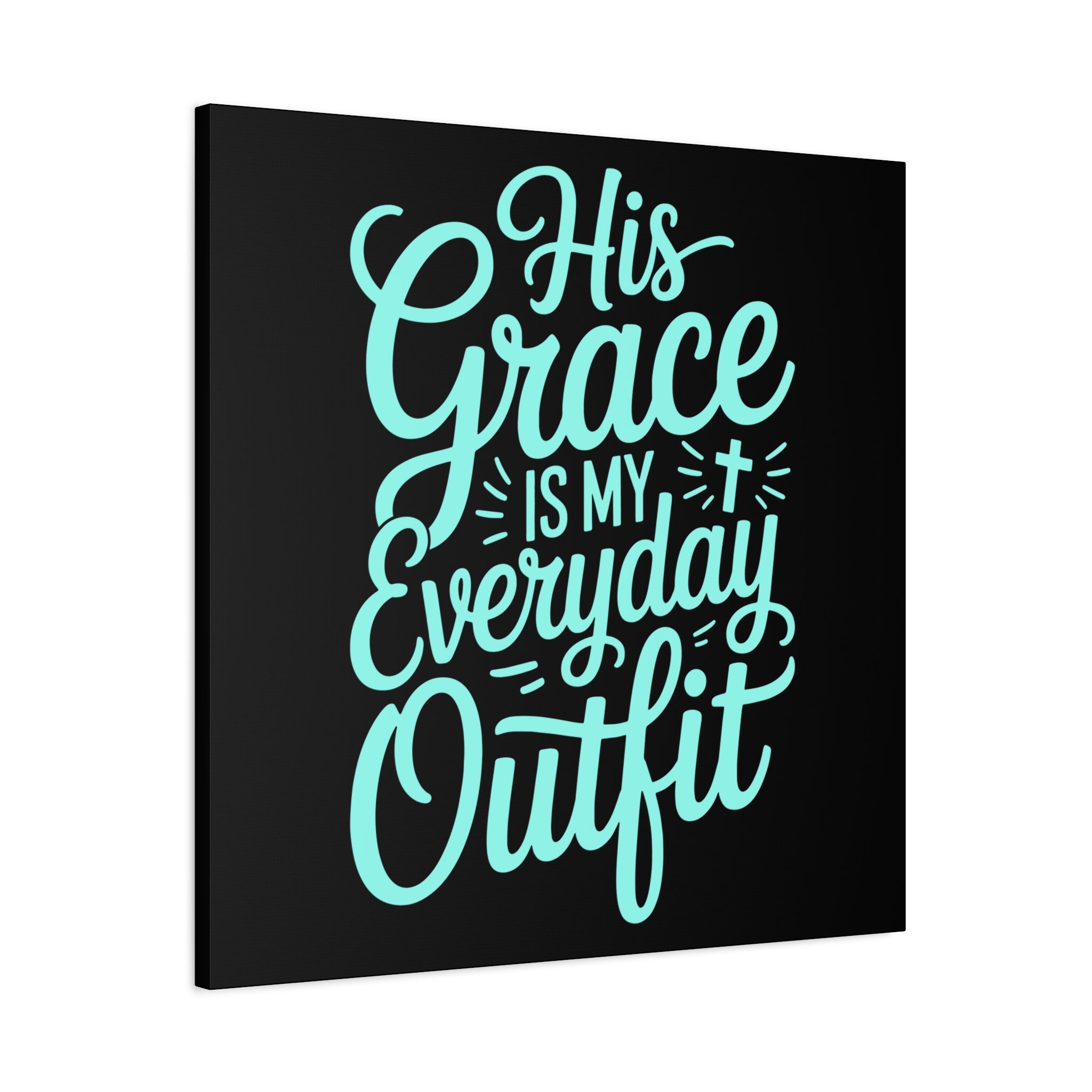 Inspirational Wall Art Canvas, Faith Decor, Religious Home Decor, Meaningful Gift, Everyday Motivation