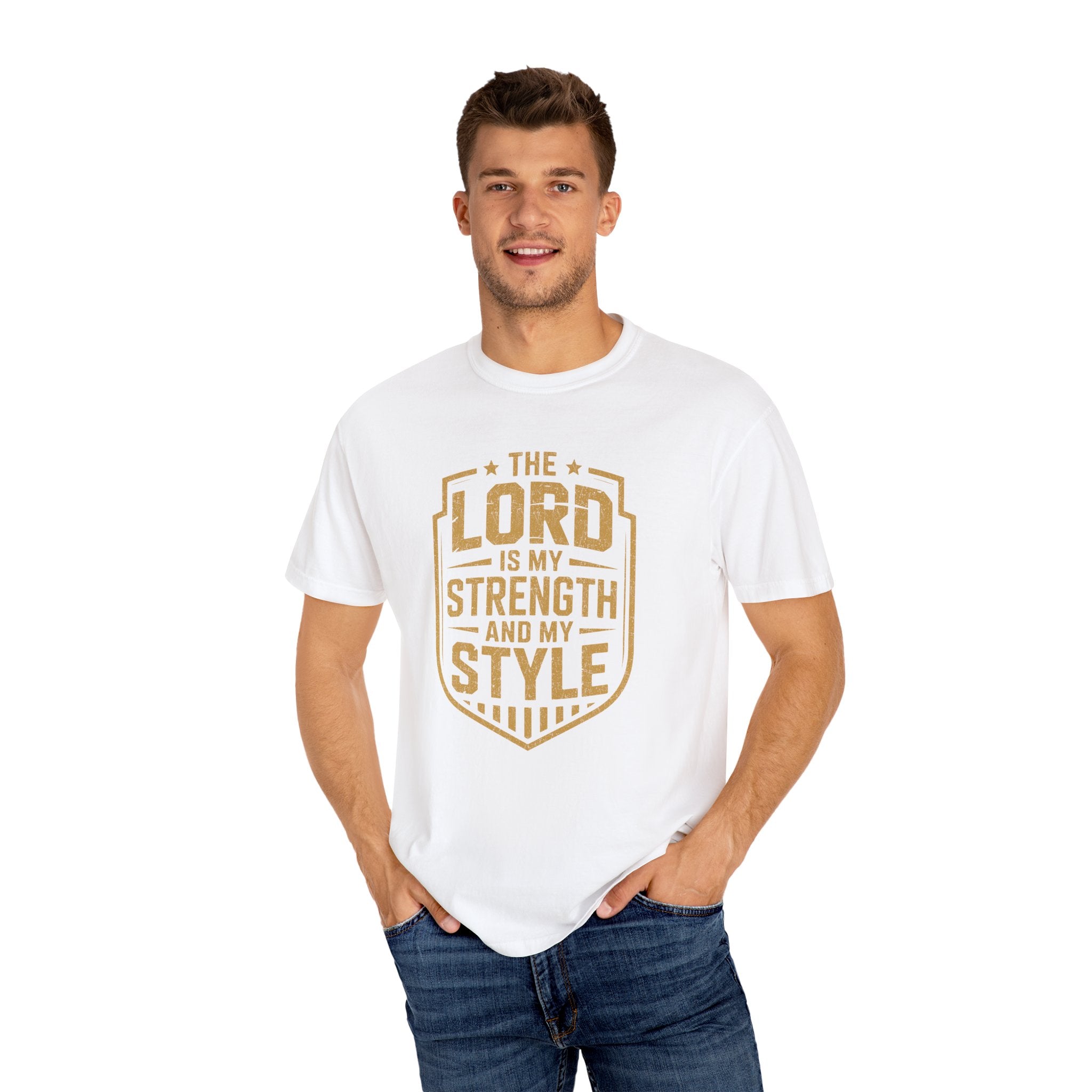 Faith-Inspired Unisex T-Shirt - 'The Lord is My Strength and My Style'