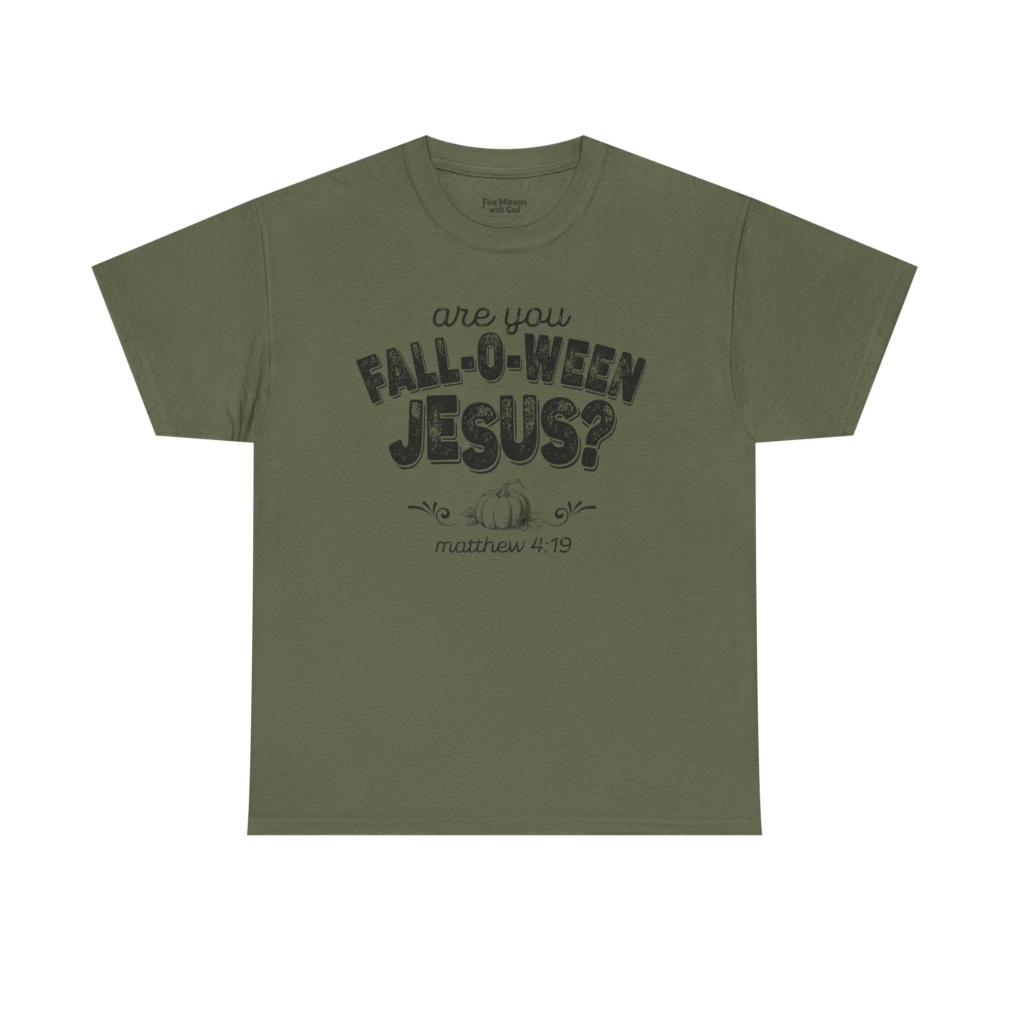 Fall-Themed Tee, Are You Fall-O-Ween Jesus, Unisex Cotton Shirt, Funny Fall Apparel, Halloween T-Shirt, Thanksgiving Gift Ideas
