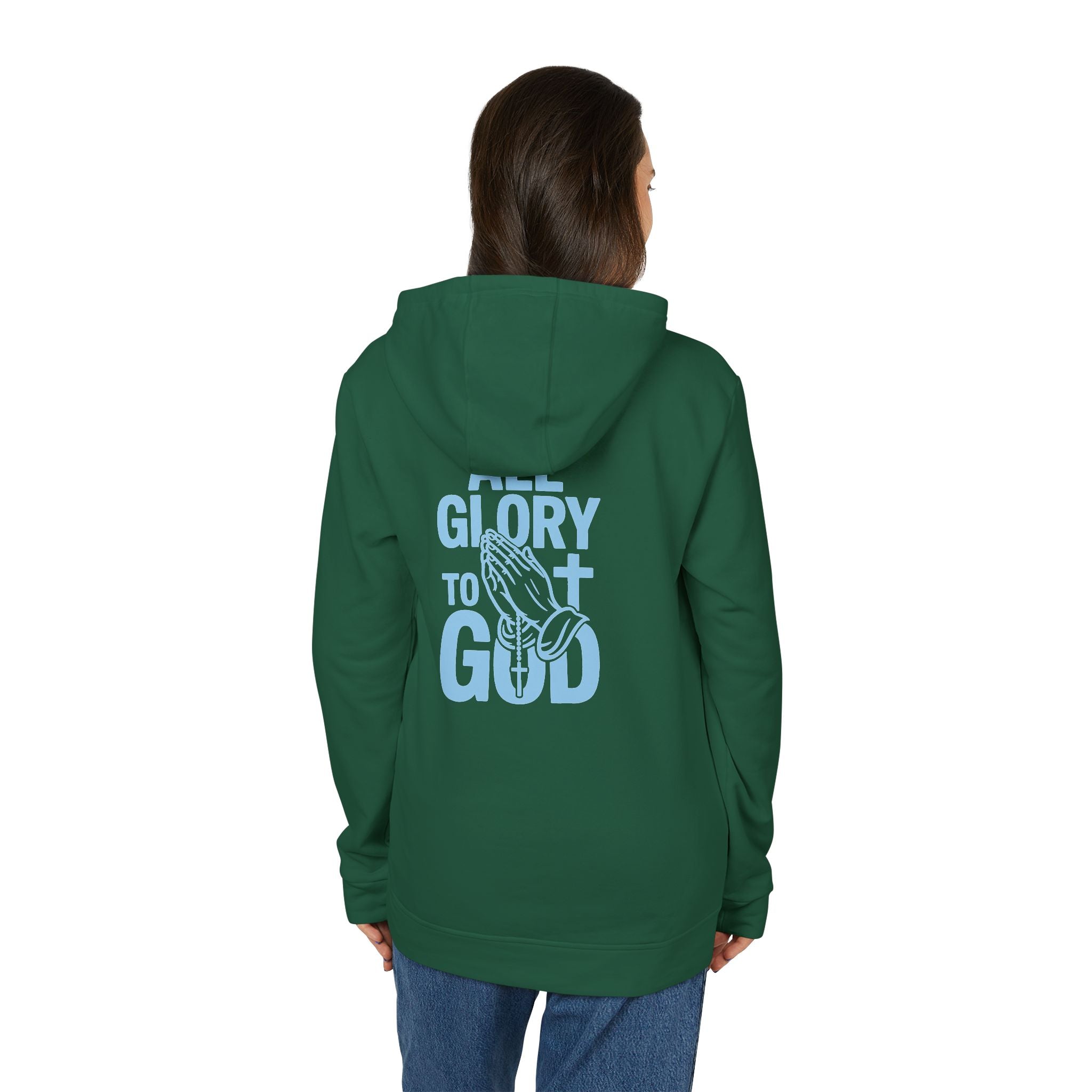 Praying Hands 'Glory to God' Hoodie