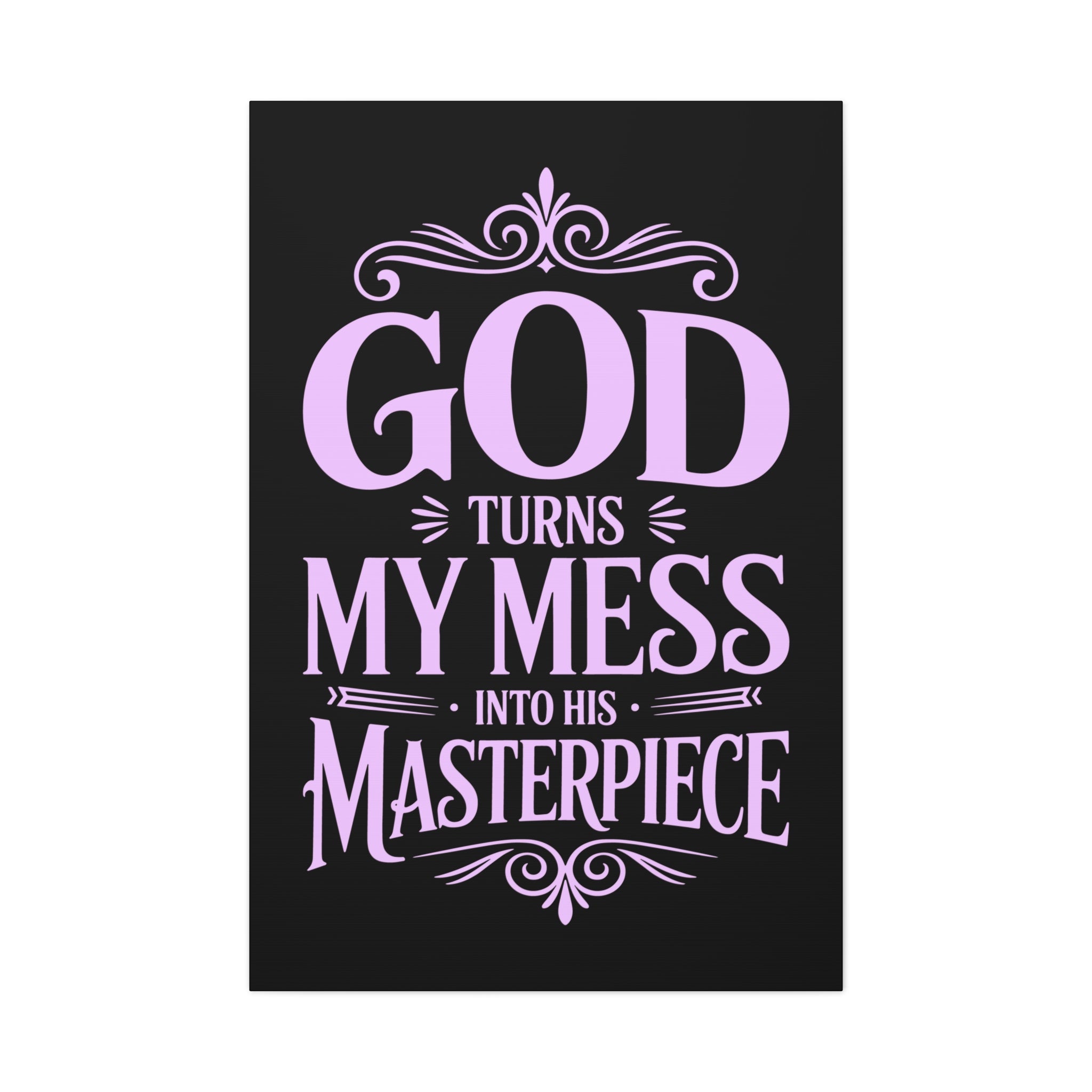 Inspirational Canvas Wall Art, Home Decor, Christian Gift, Motivational Wall Art, Faith-Based Decoration, Room Aesthetic, Gift for Her
