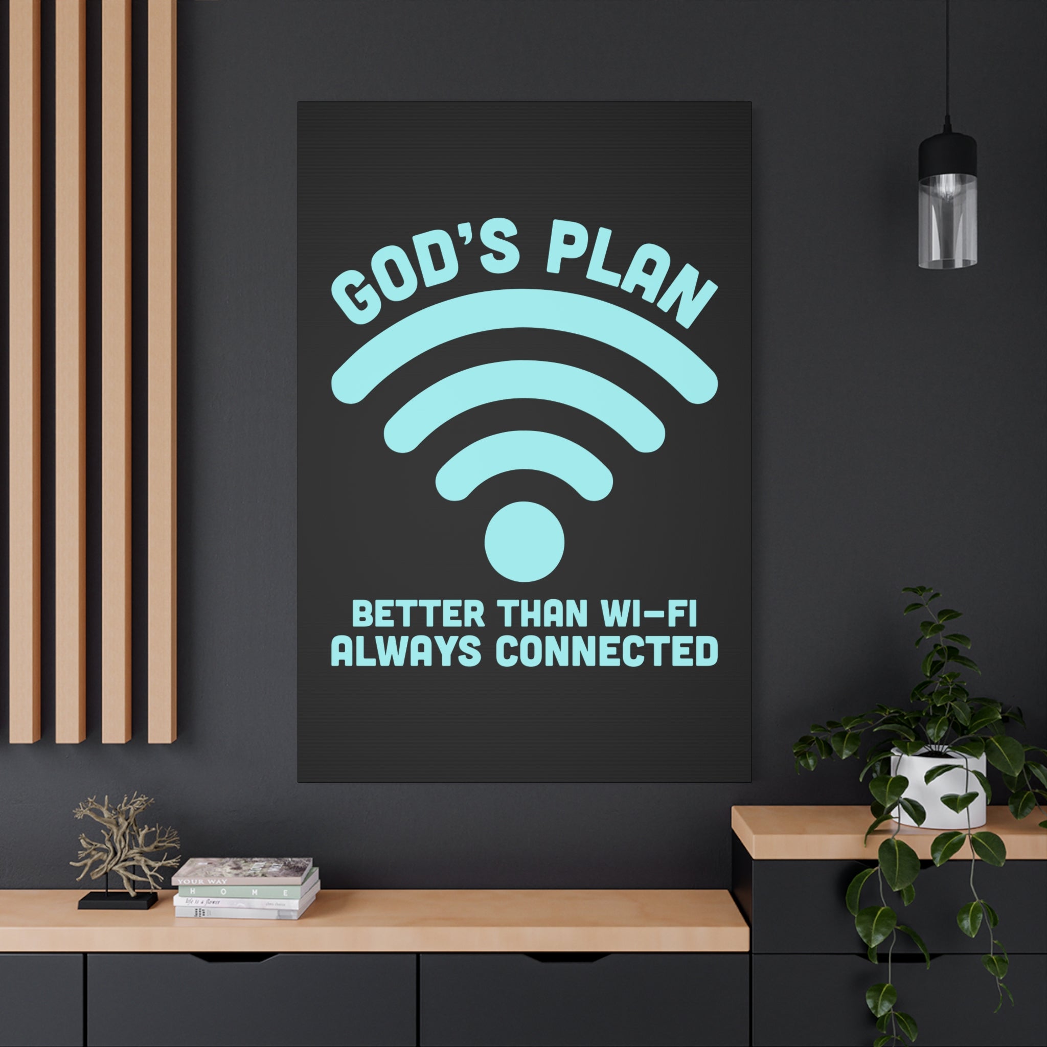 Inspirational Canvas Wall Art, Home Decor, Gift for Faith, Christian Decor, Unique Living Room Art, Motivational Wall Hanging