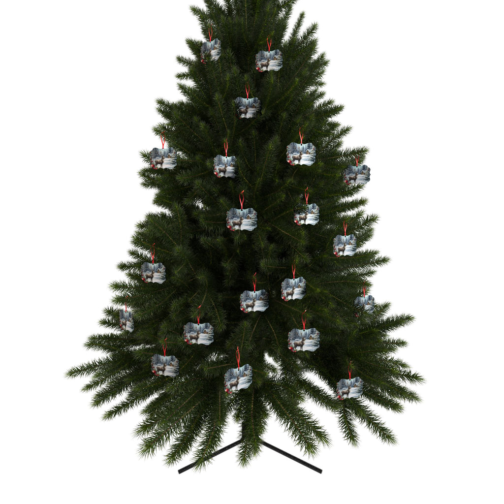 Winter Wonderland Aluminum Ornaments | Rustic Holiday Decor, Personalized Gifts, Christmas Tree Ornaments, Winter Accessories, Snowy [...]